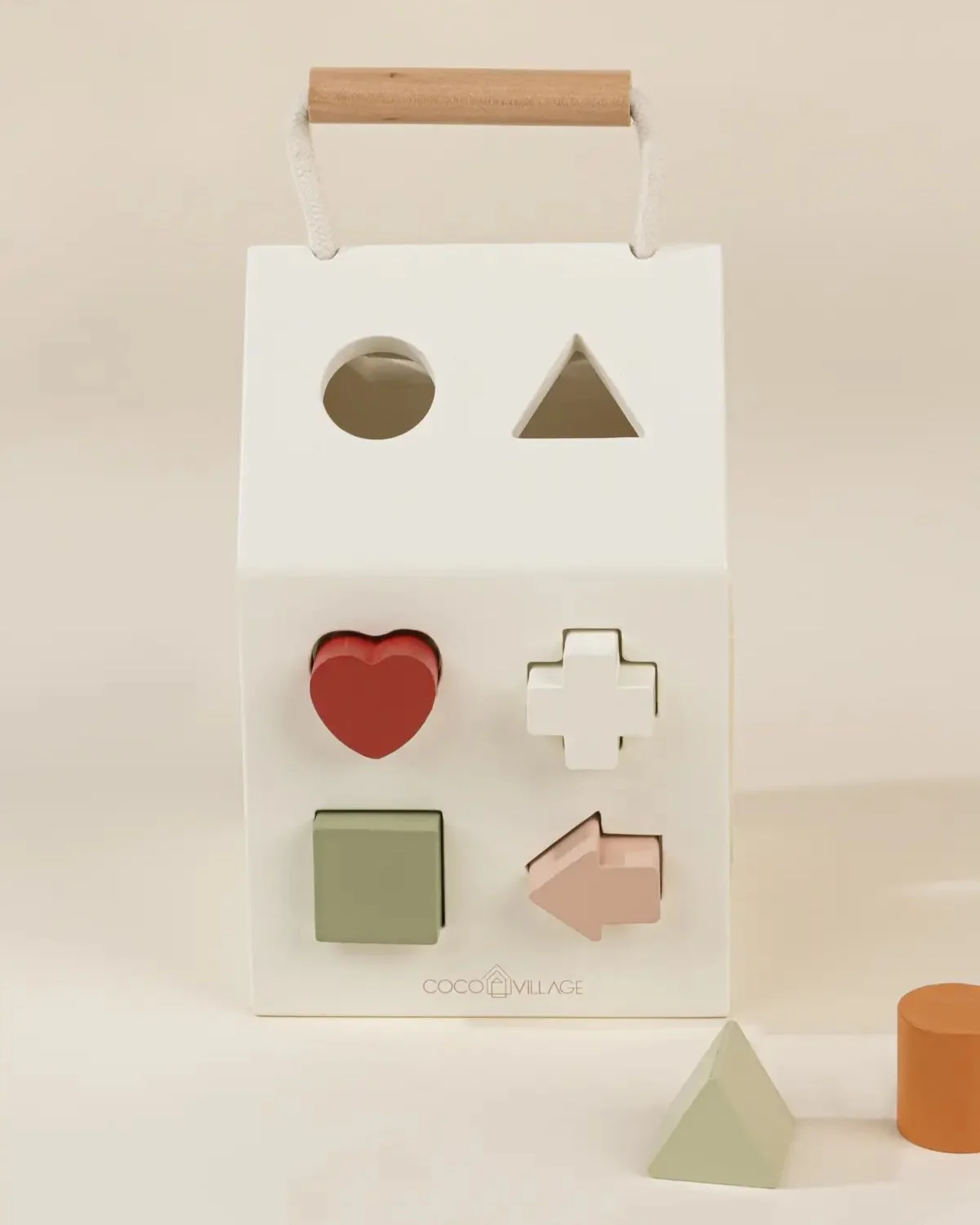 Wooden Shape Sorter House - Image 6