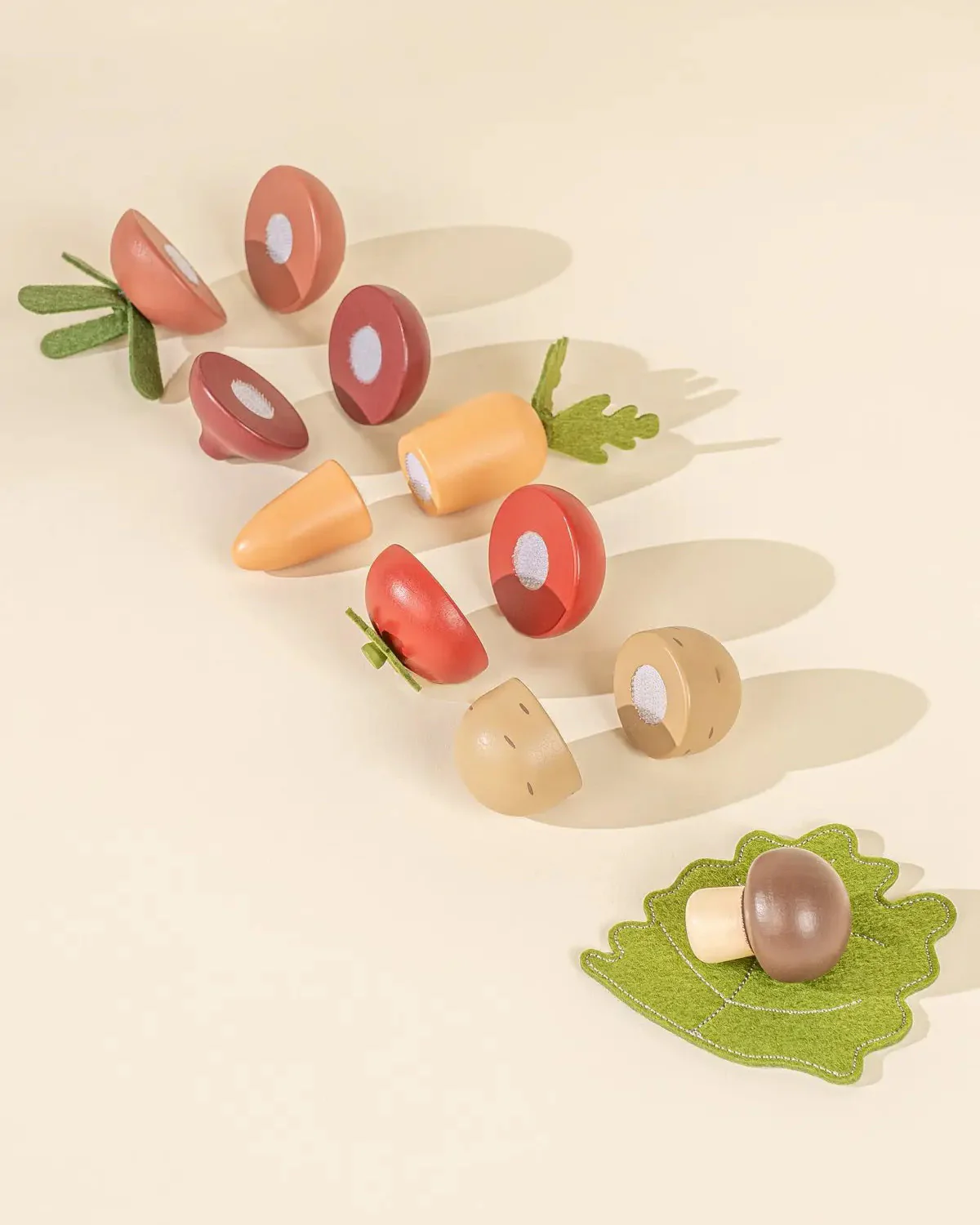 Wooden Vegetables Playset - Image 2