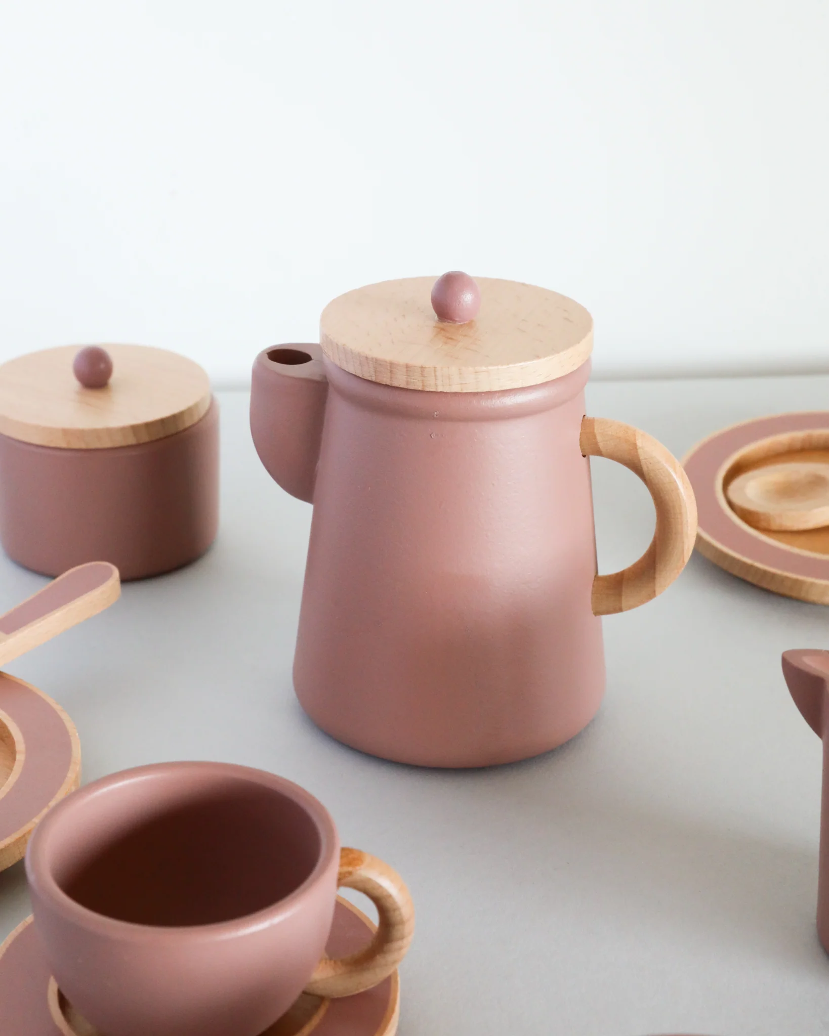 Wooden Coffee Play Set - Image 5