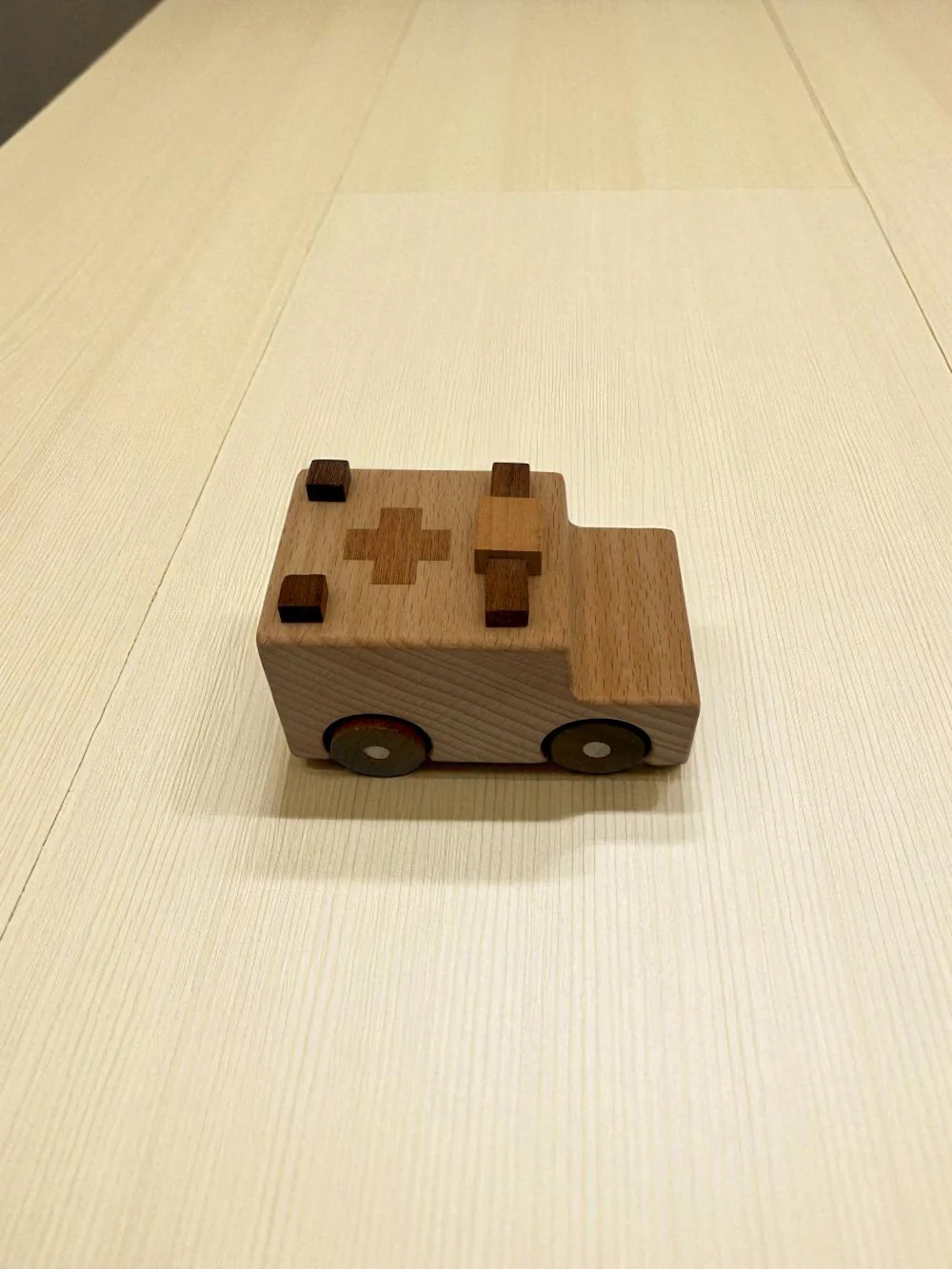 Emergency & Community Helper Wooden Vehicle Set - Image 7
