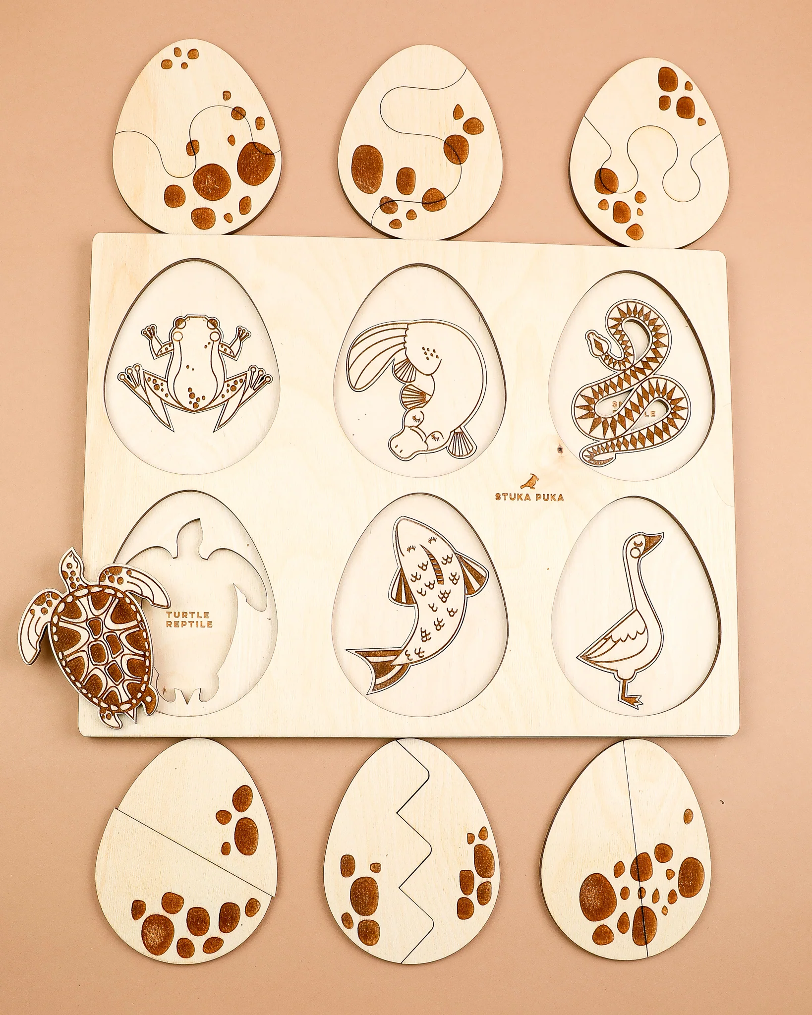 Crack the Egg Wooden Puzzle - Image 6