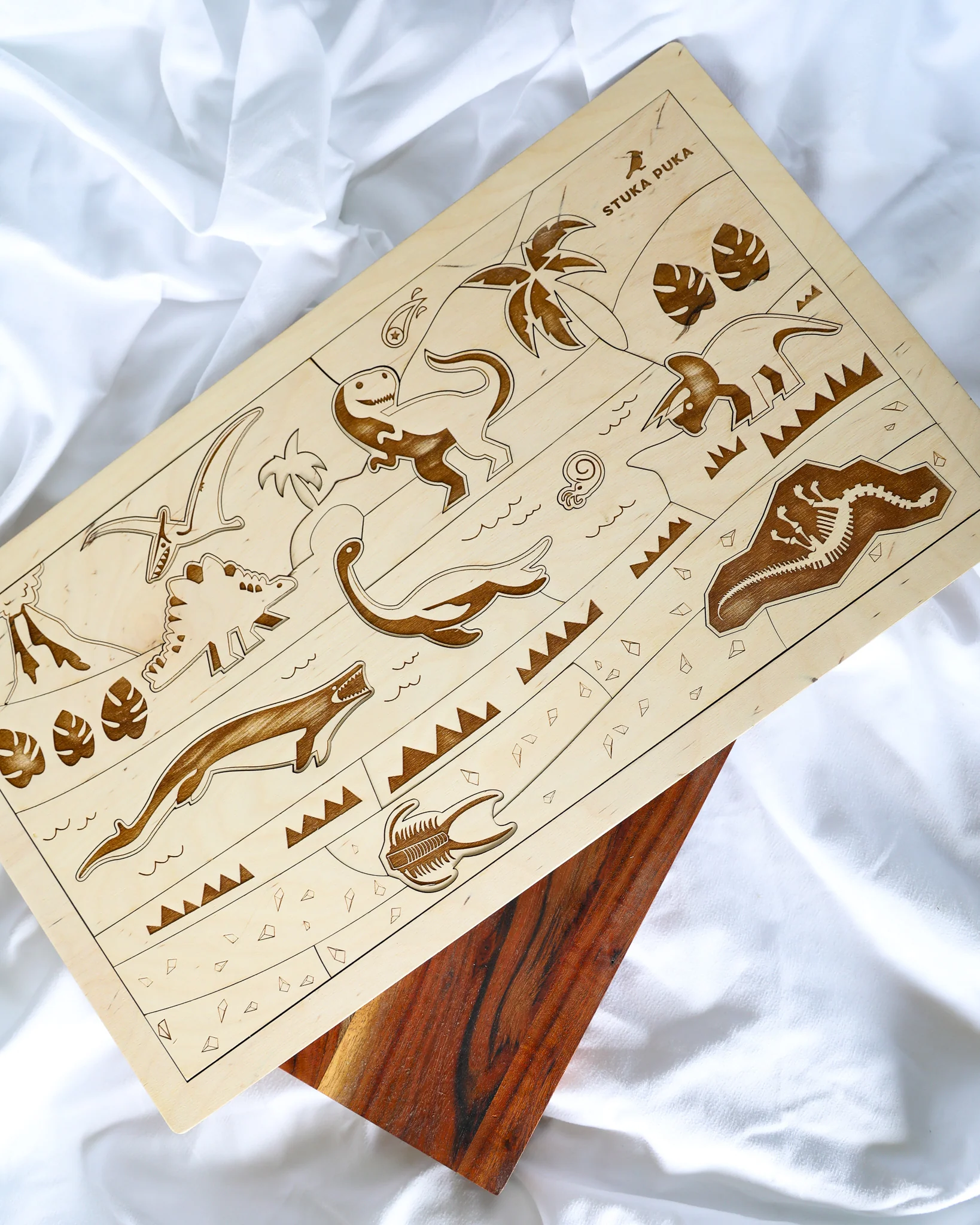 Dino World Wooden Puzzle - Image 3