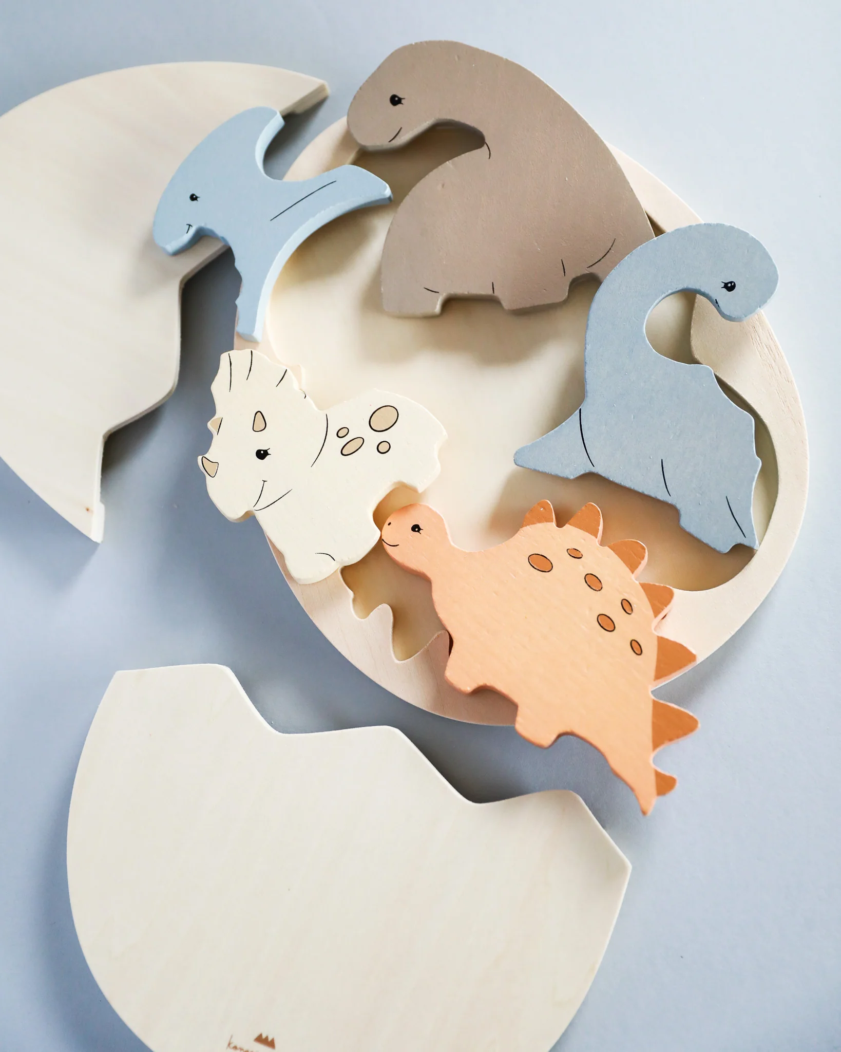 Dinosaur Egg Wooden Puzzle - Image 3