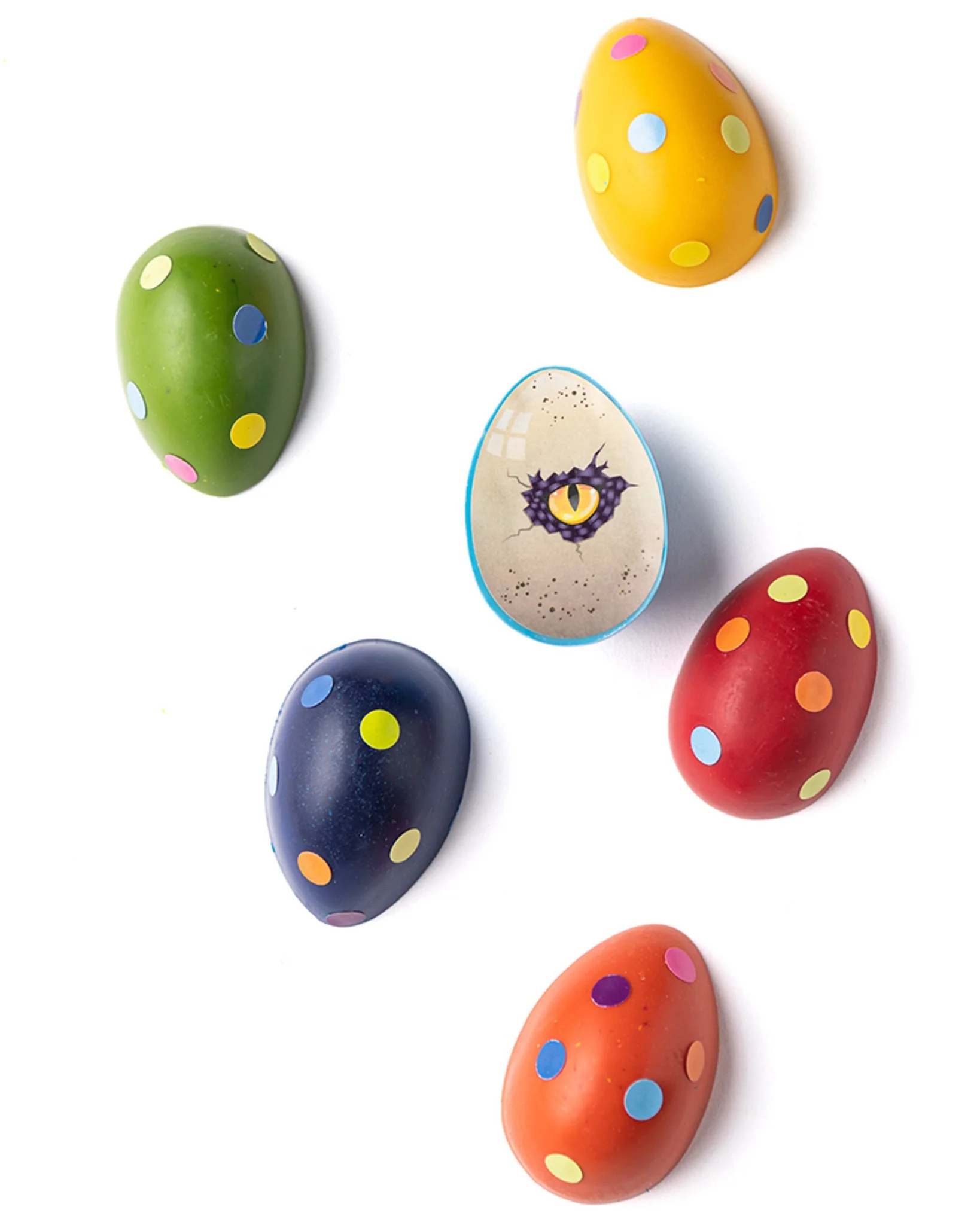 Dinosaur Eggs Beeswax Crayons (set of 6) - Image 2