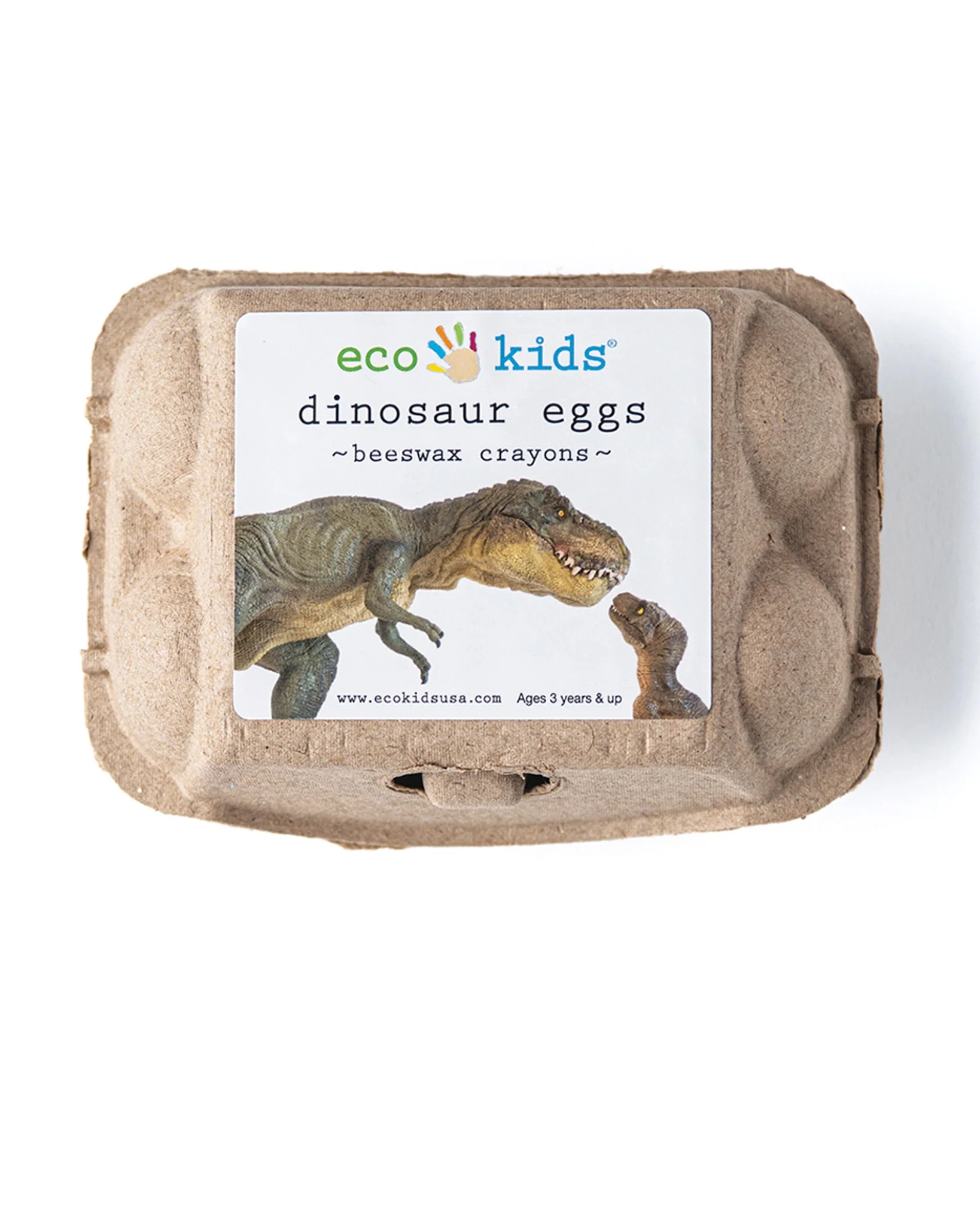 Dinosaur Eggs Beeswax Crayons (set of 6) - Image 3