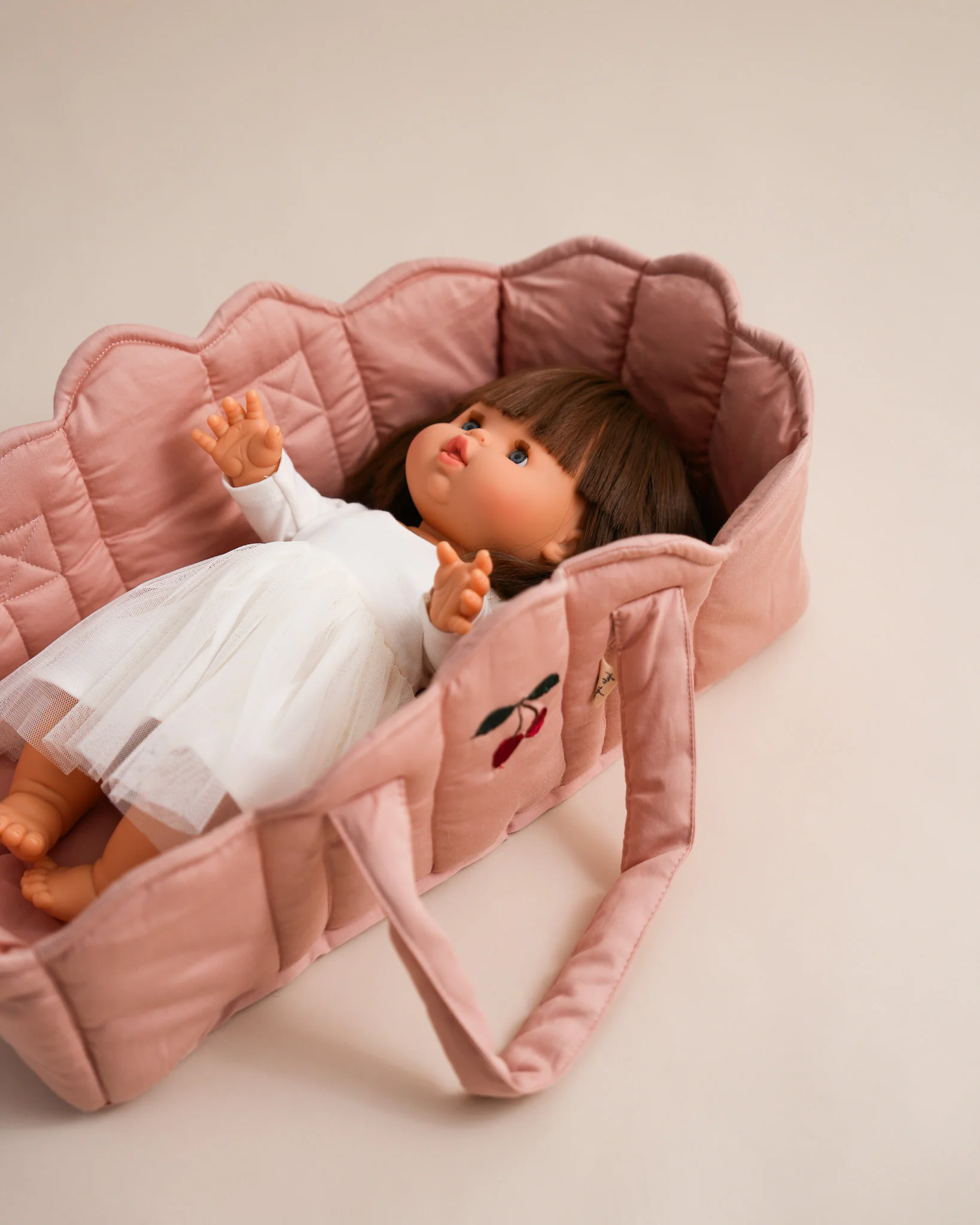 Doll Basket - Mahogany Rose - Image 2