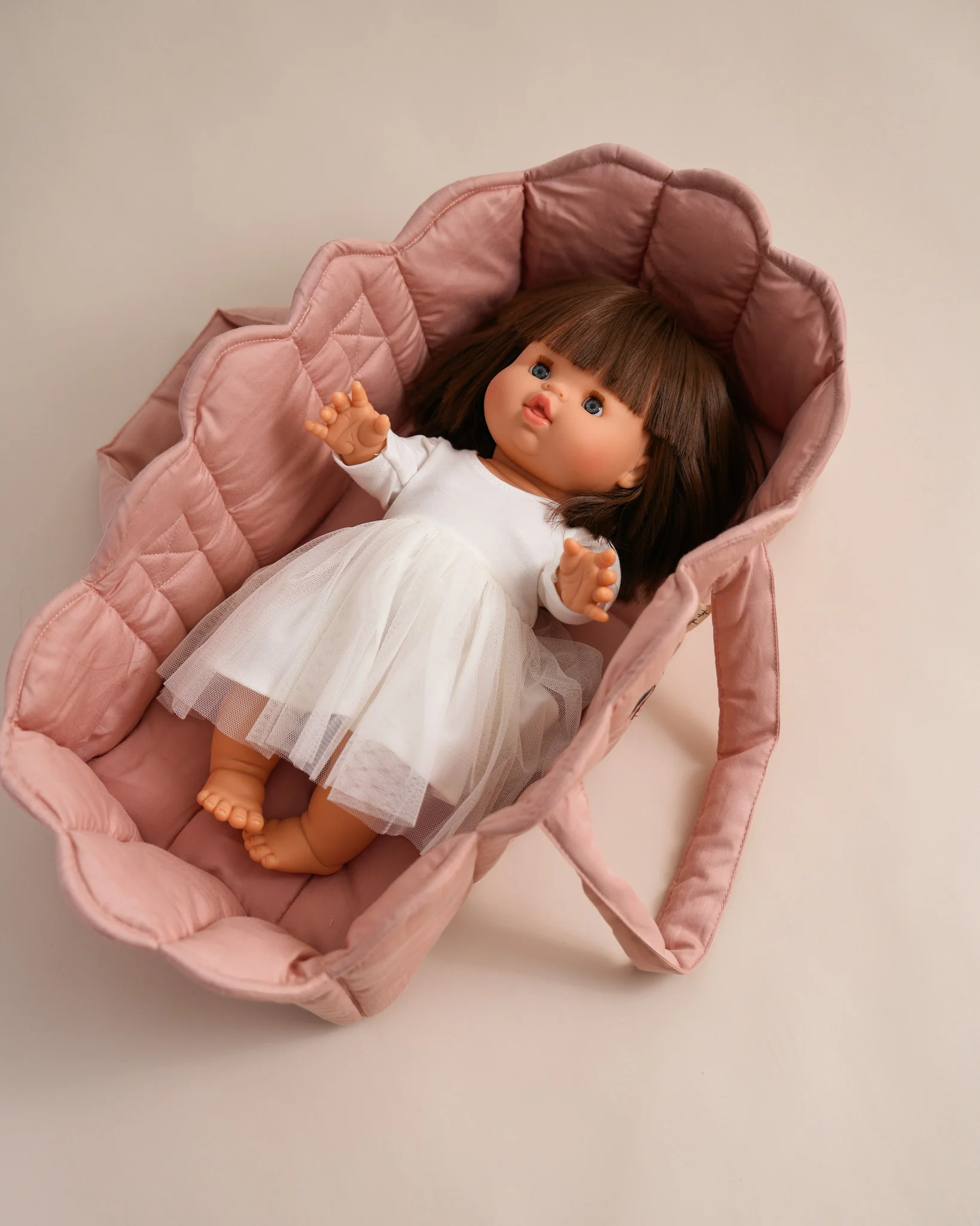 Doll Basket - Mahogany Rose - Image 3