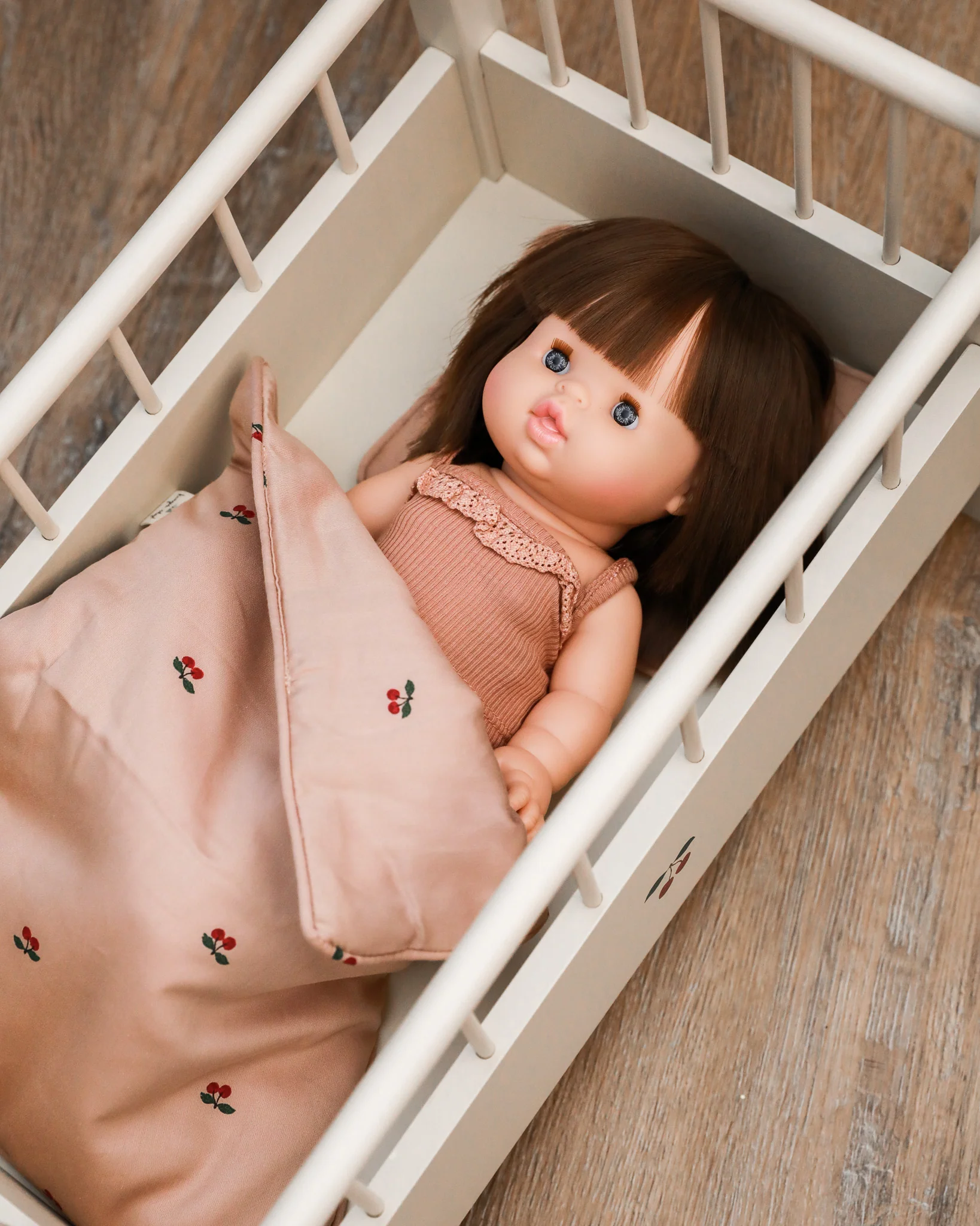 Konges Sloejd | Doll Bedding Set - Cherry Blush - Image 3