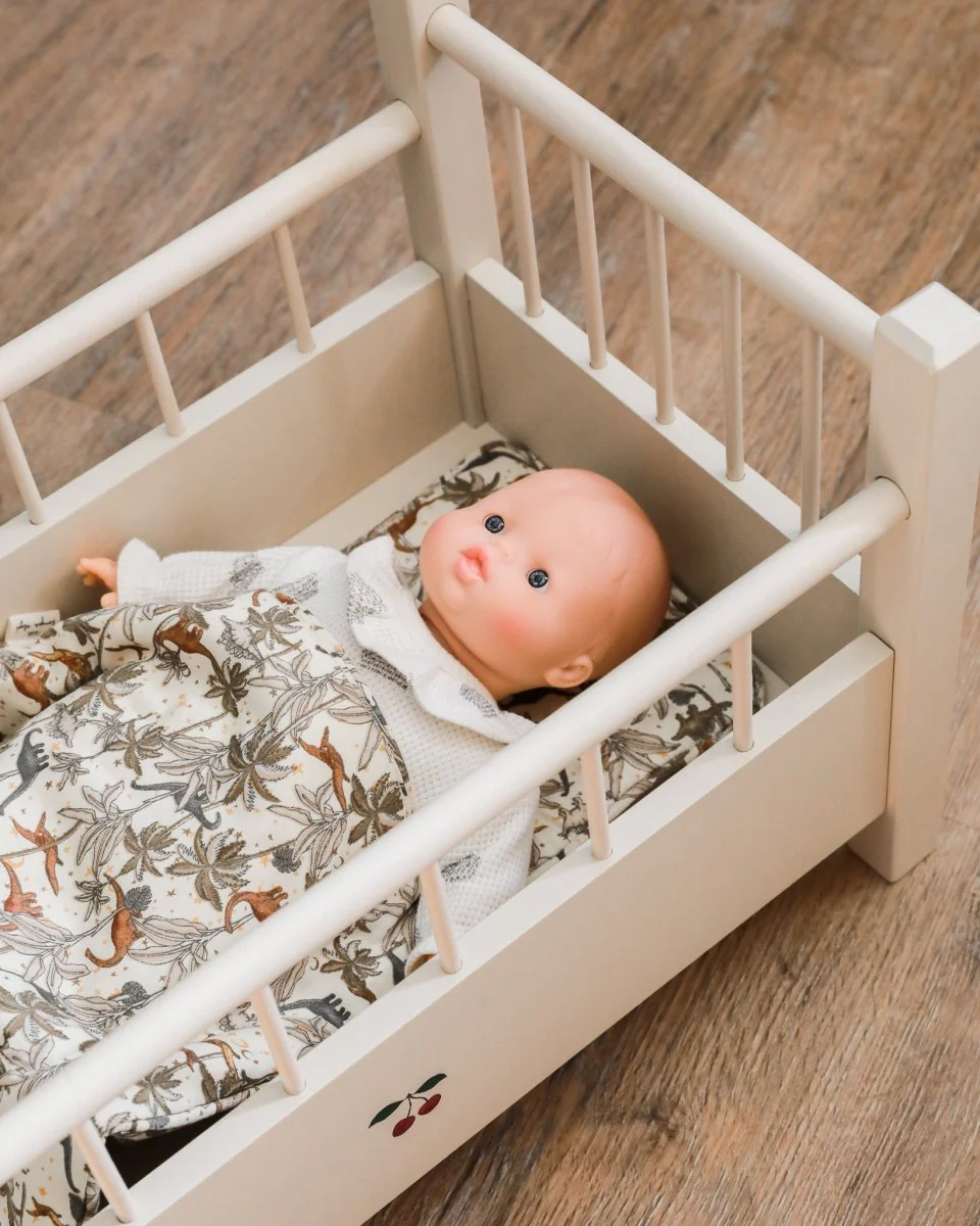 Konges Sloejd | Doll Bedding Set - Dino - Image 3