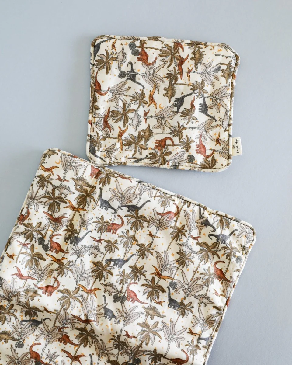 Konges Sloejd | Doll Bedding Set - Dino - Image 4
