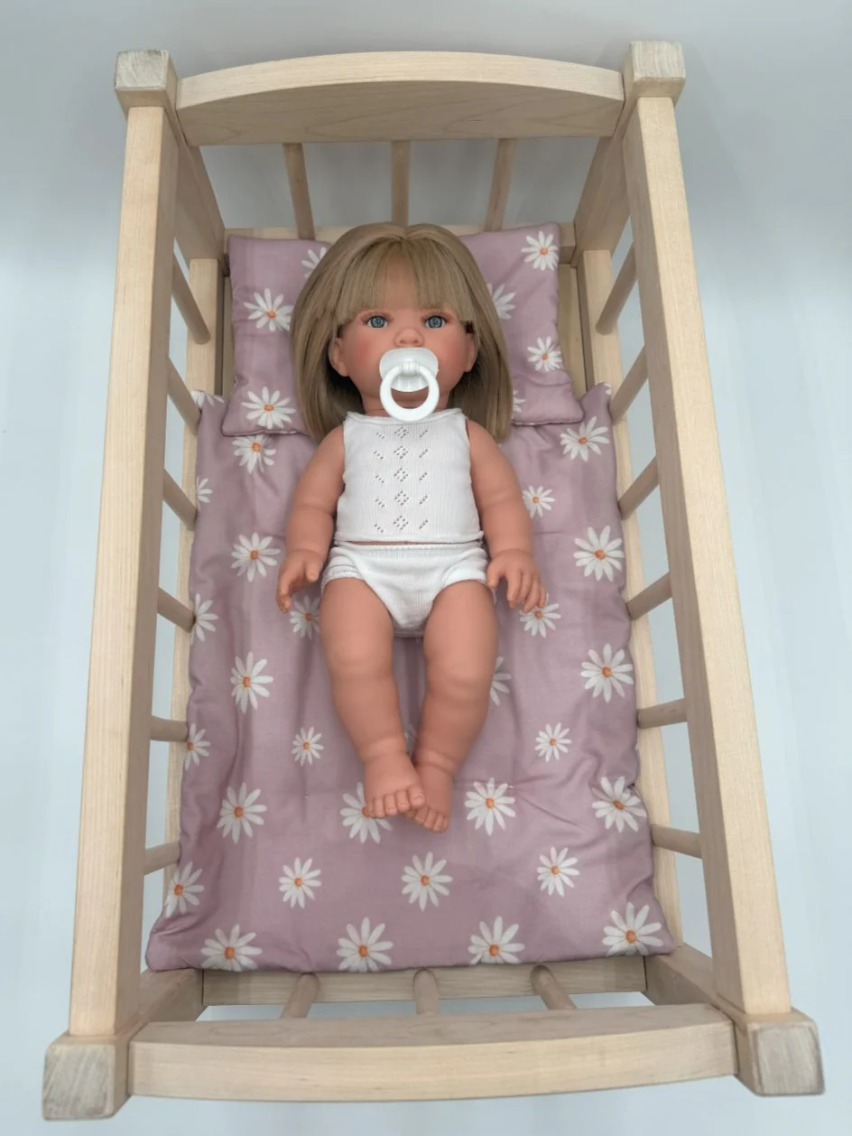 Doll Bedding Set - Lavender Bloom - Image 2