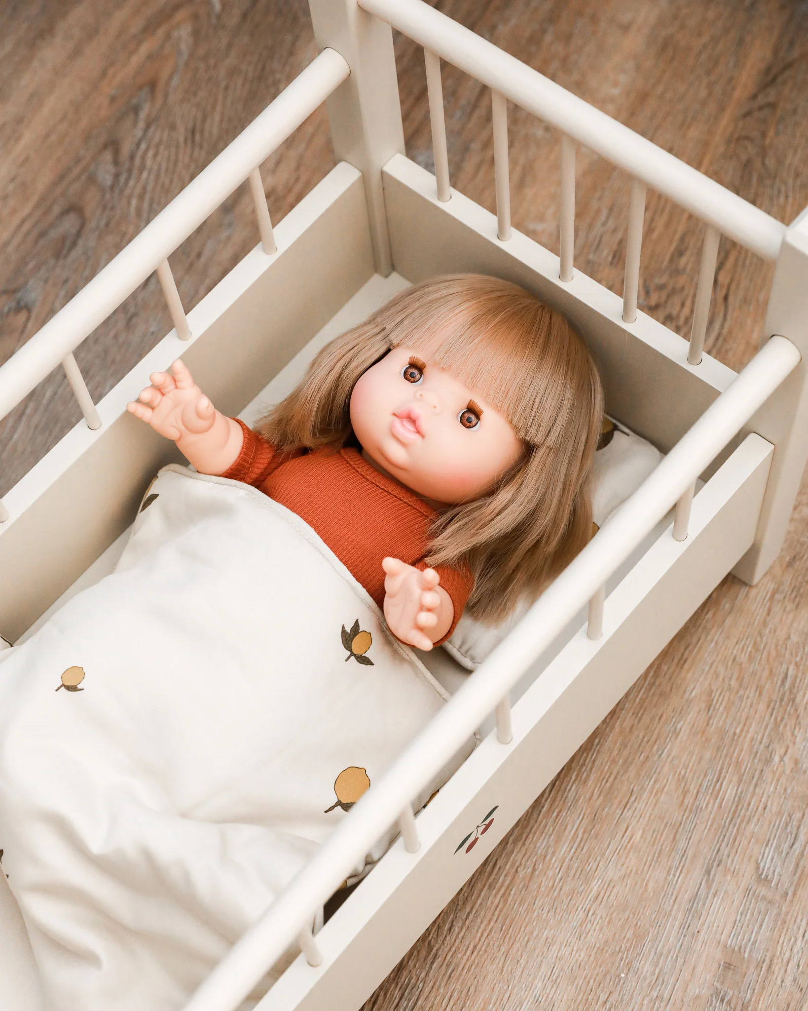 Konges Sloejd | Doll Bedding Set - Lemon - Image 3
