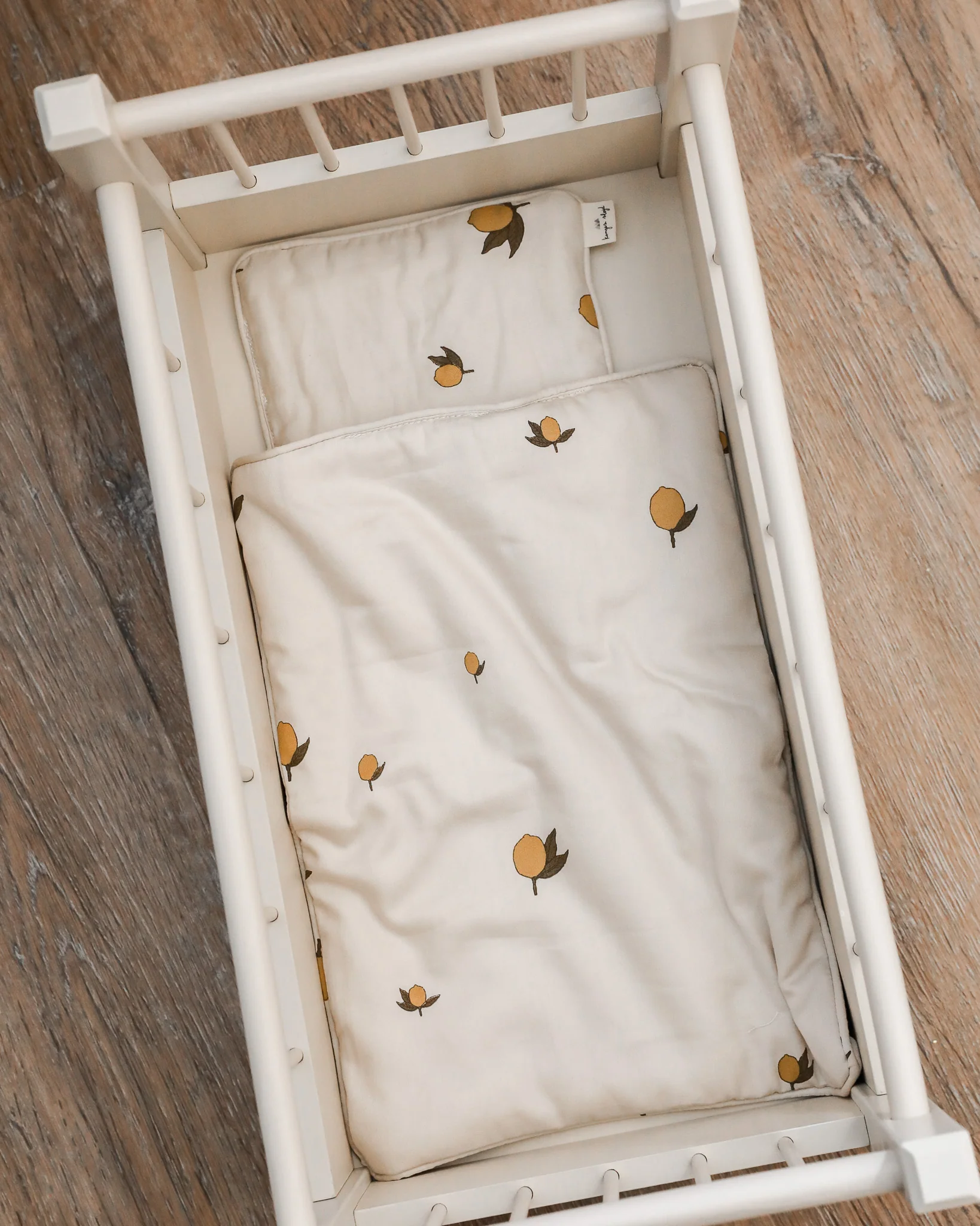 Konges Sloejd | Doll Bedding Set - Lemon - Image 4