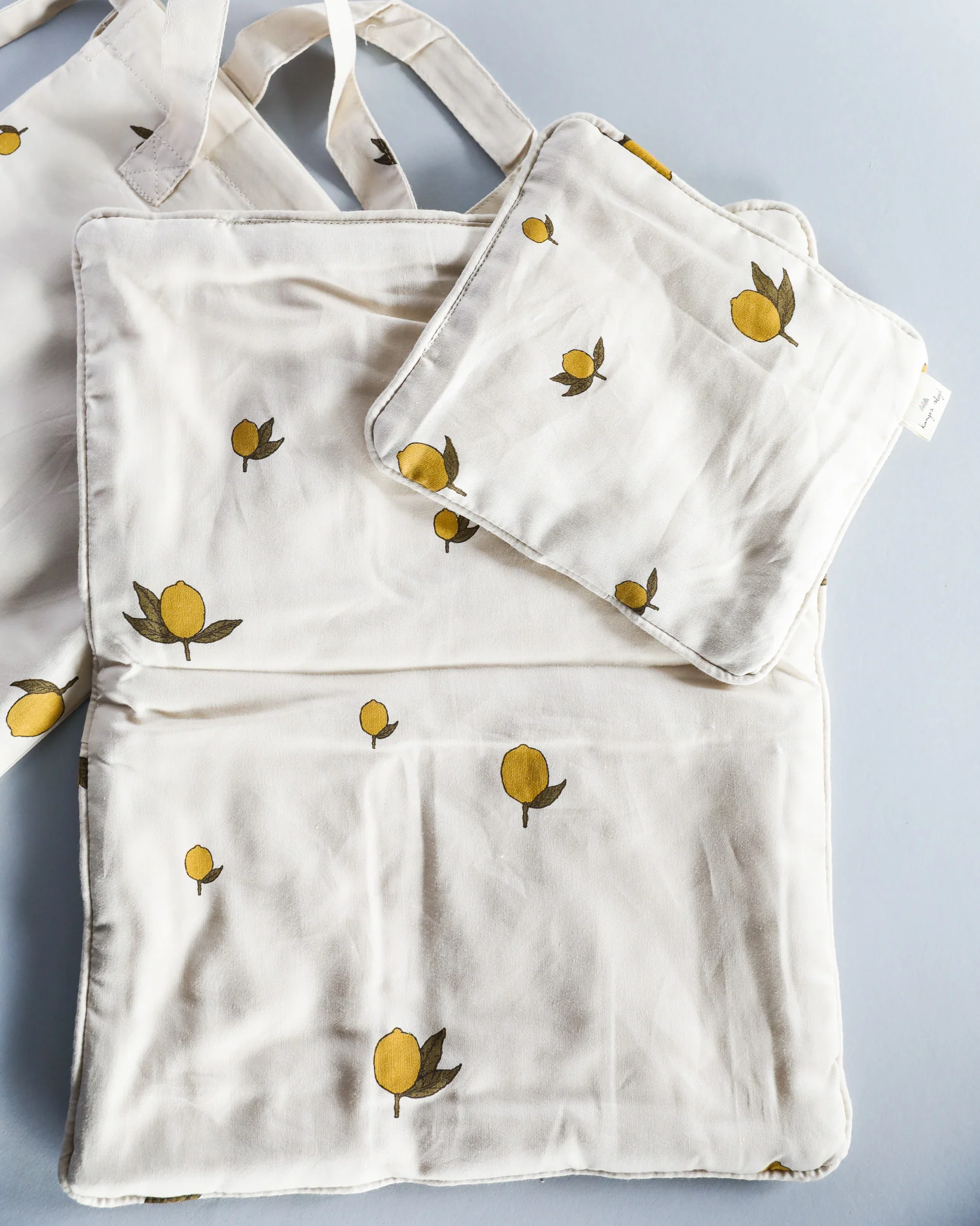 Konges Sloejd | Doll Bedding Set - Lemon - Image 6