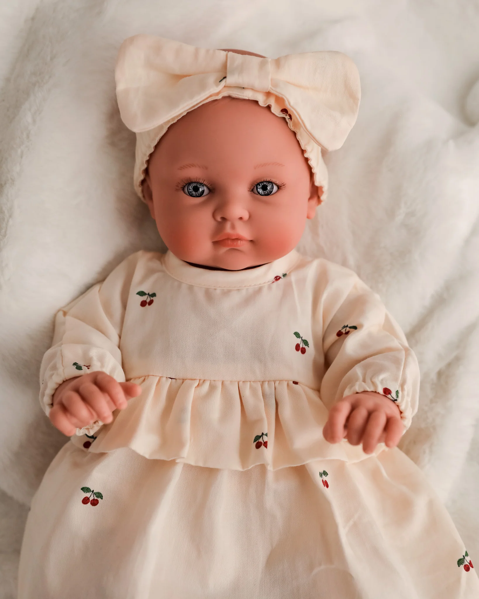 Doll Clothes | 3-Piece Doll Outfit - Cherry - Image 3