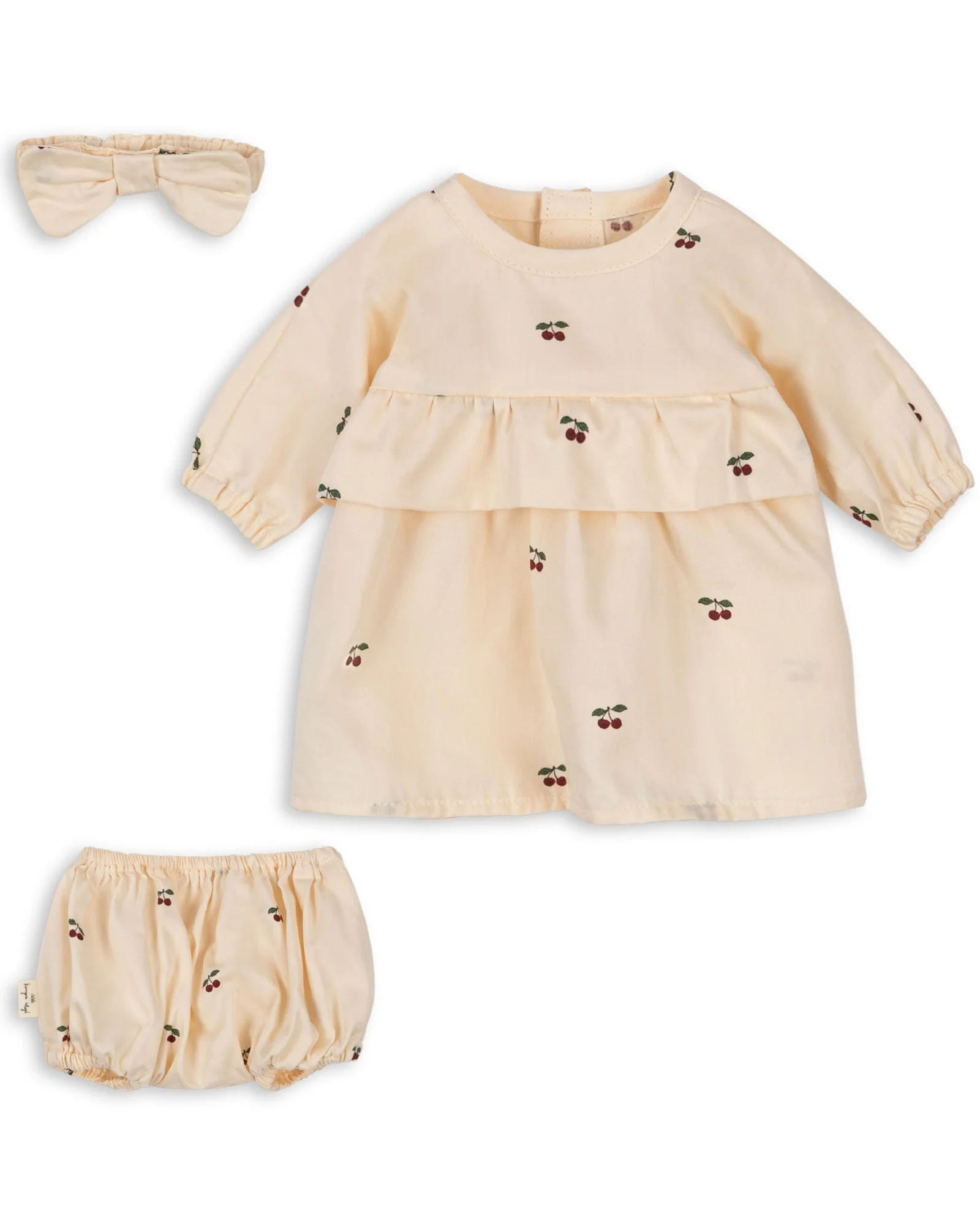 Doll Clothes | 3-Piece Doll Outfit - Cherry - Image 5