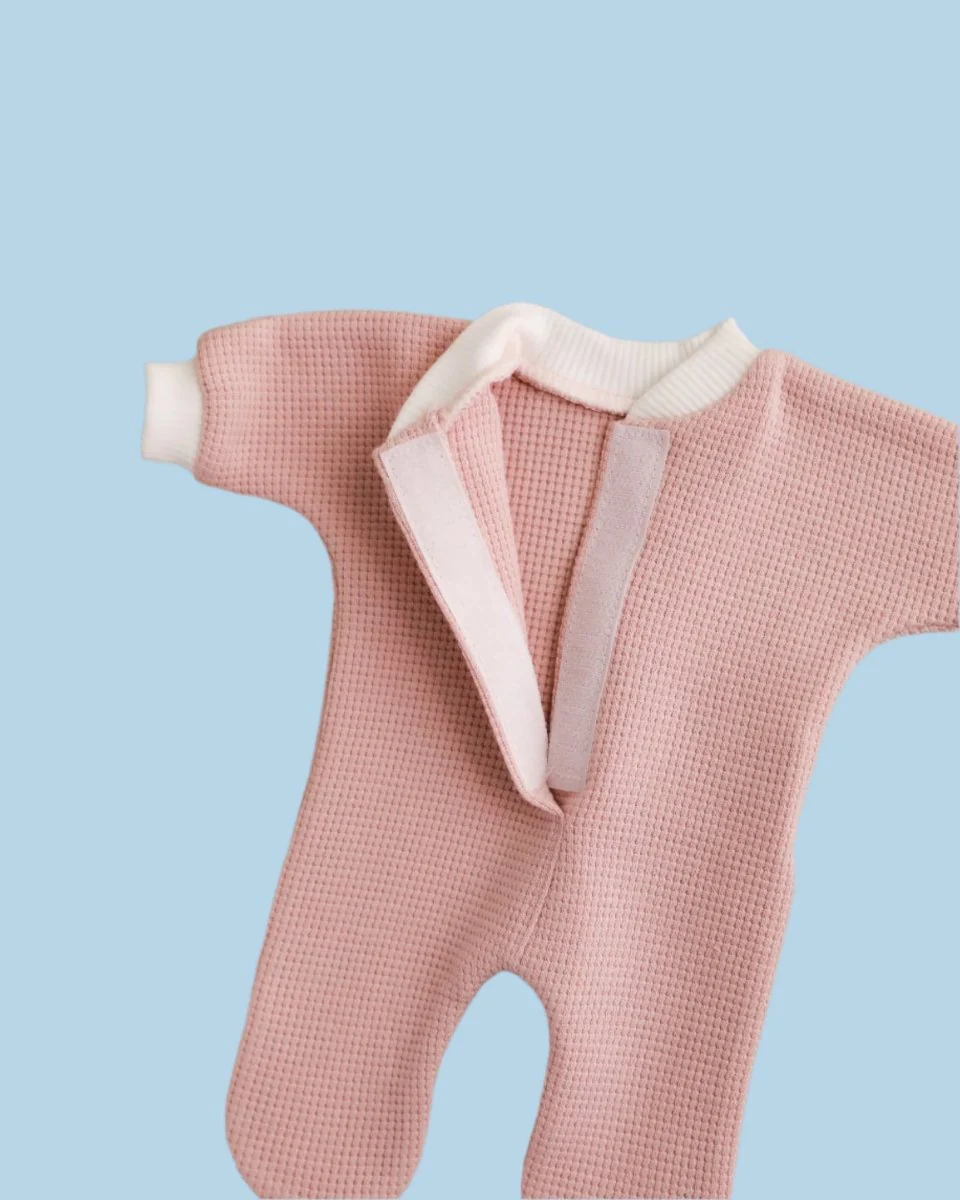 Doll Clothes | Doll Bodysuit - Pink (11" - 14" dolls) - Image 4