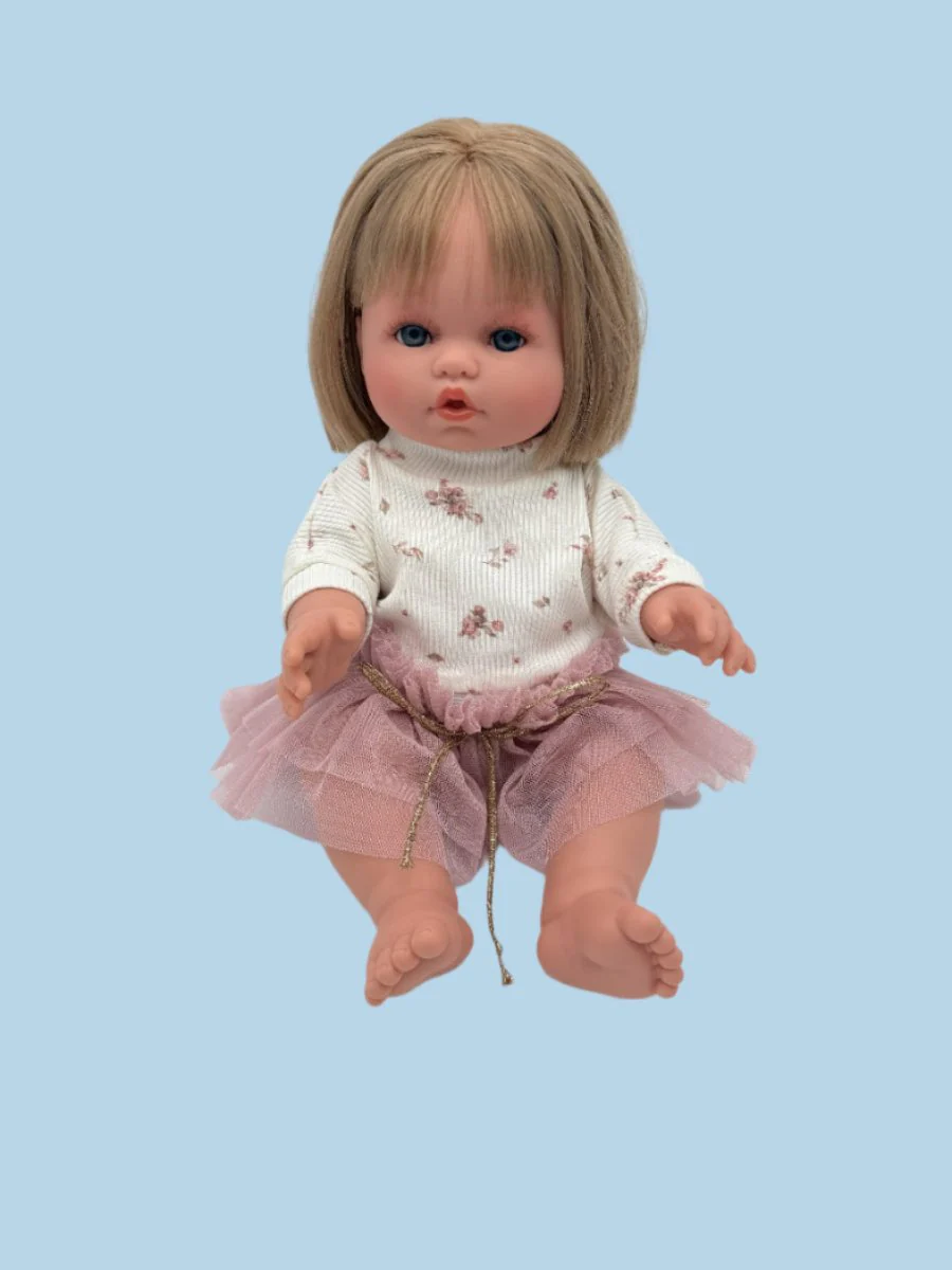 Doll Clothes | Doll Sweatshirt Tutu Set - Meadow Mist (11" & 13" dolls) - Image 5