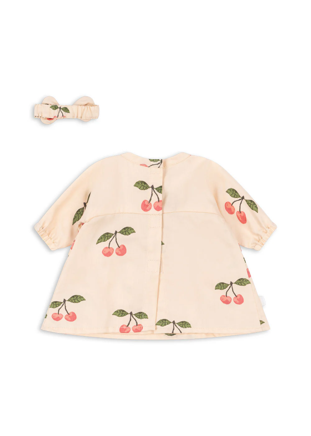 Doll Clothes - Dress & Ribbon Set - Ma Grande Cerise Pink - Image 3