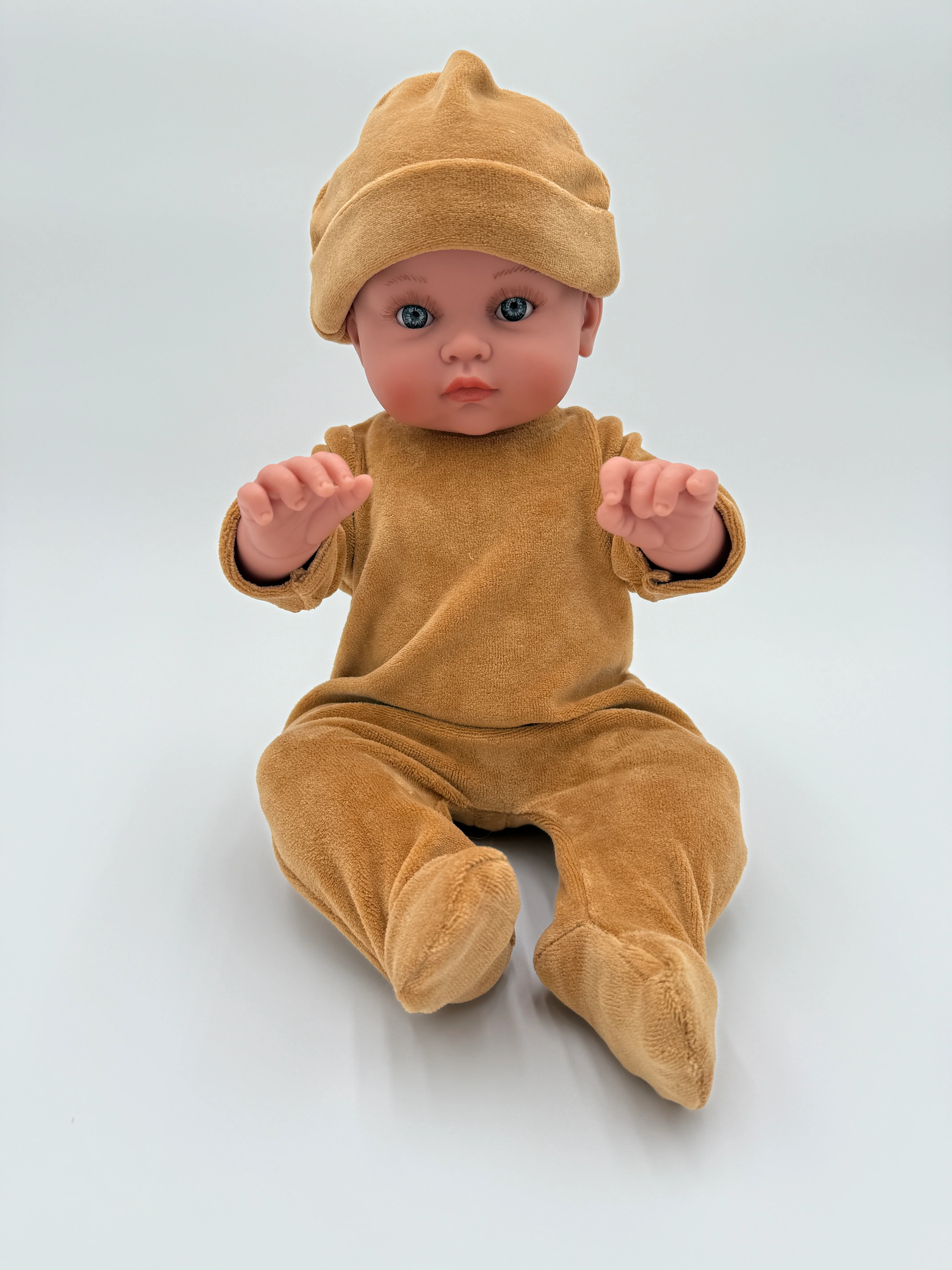 Pajama Set - Camel Velvet - Image 3