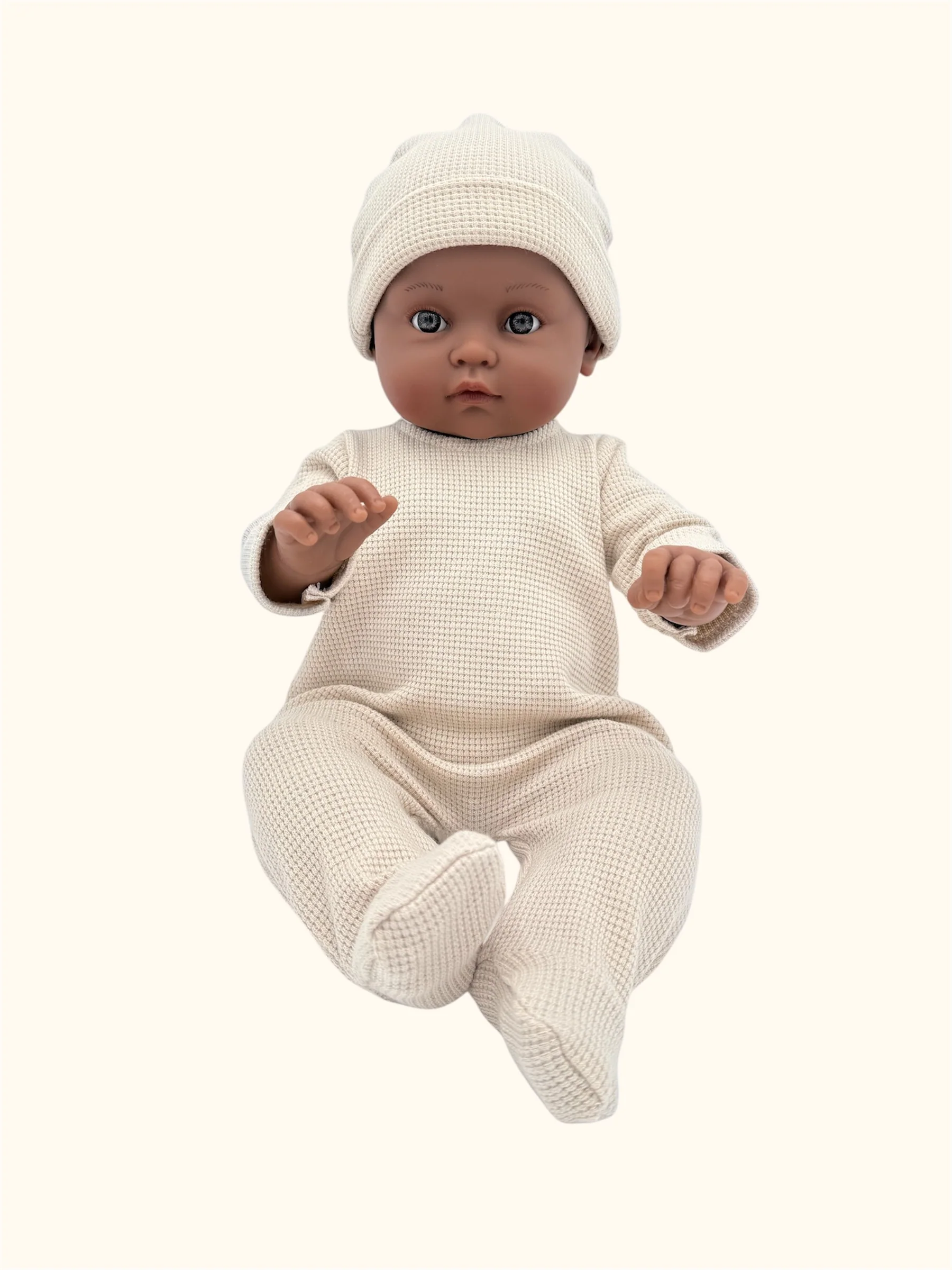 Pajama Set - Honeycomb Ecru - Image 3