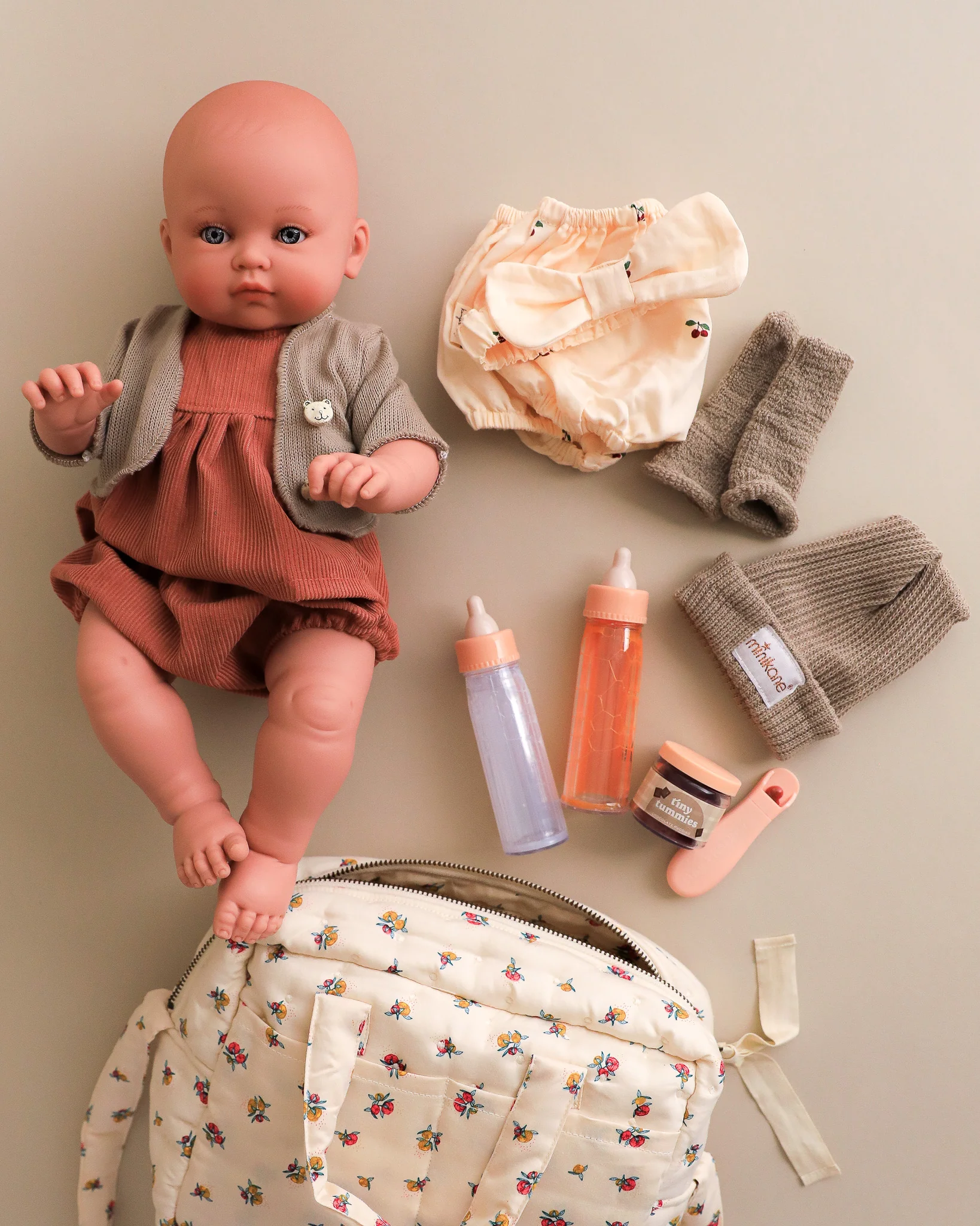 Doll Diaper Bag - Peonia - Image 5