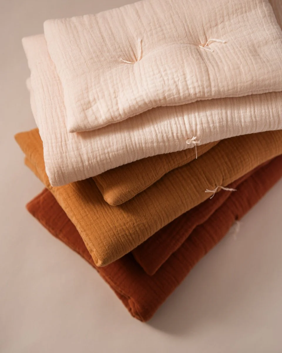 Doll Muslin Bedding Set - Cinnamon - Image 7