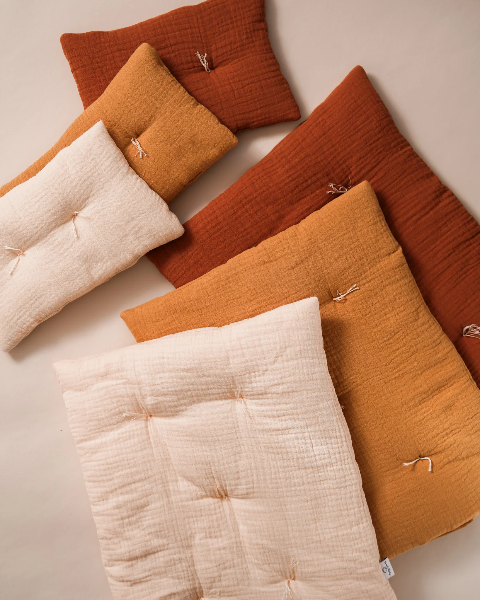 Doll Muslin Bedding Set - Cream - Image 5