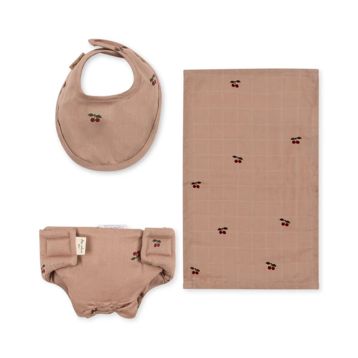 Konges Sloejd | Baby Doll Nursery Set - Cherry Blush - Image 6