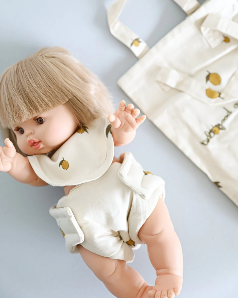 Konges Sloejd | Baby Doll Nursery Set - Lemon - Image 2