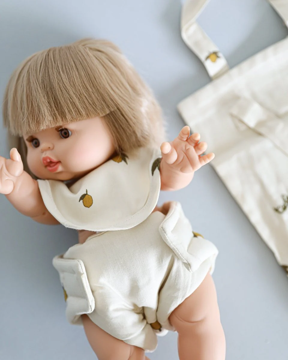 Konges Sloejd | Baby Doll Nursery Set - Lemon - Image 4