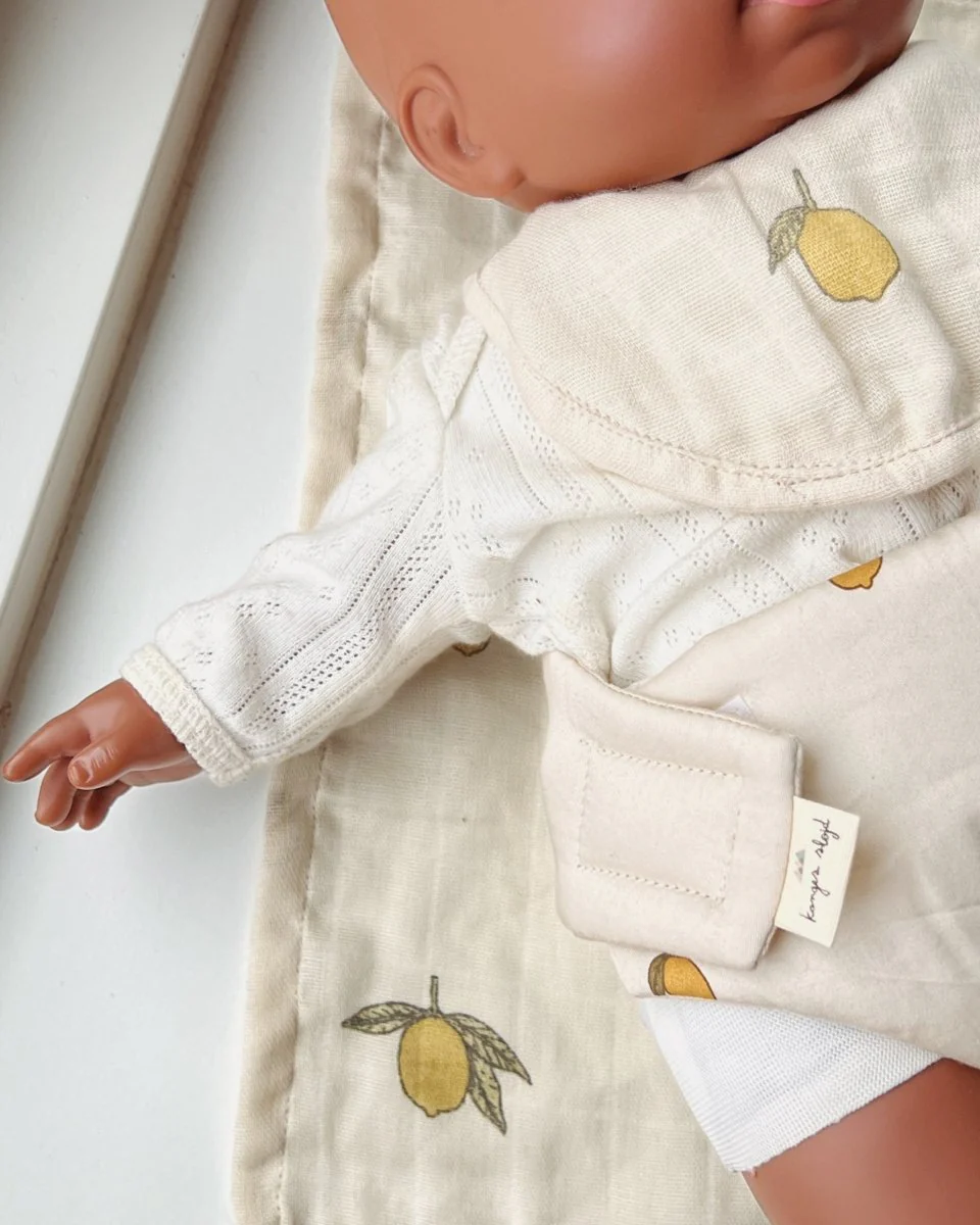 Konges Sloejd | Baby Doll Nursery Set - Lemon - Image 5