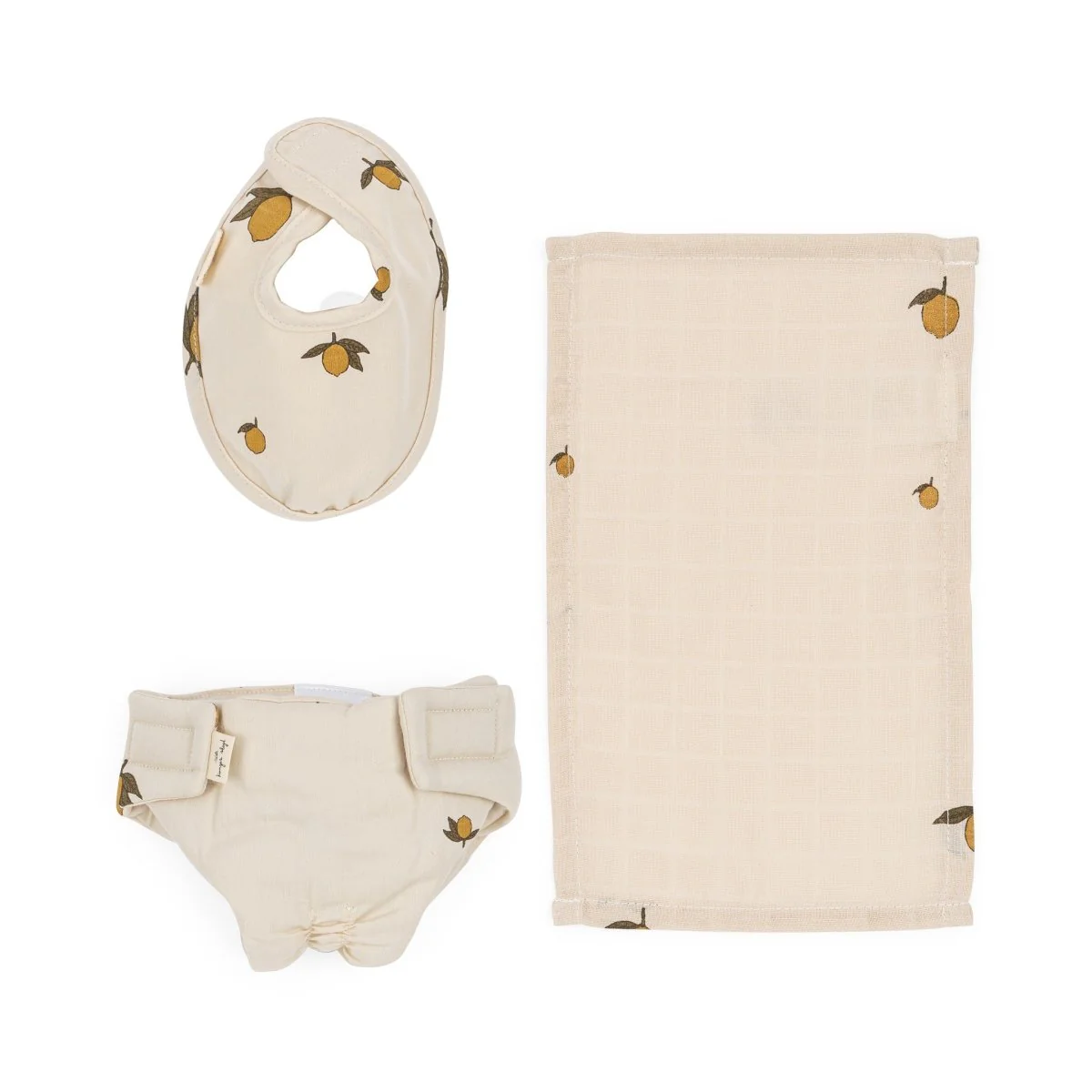 Konges Sloejd | Baby Doll Nursery Set - Lemon - Image 9