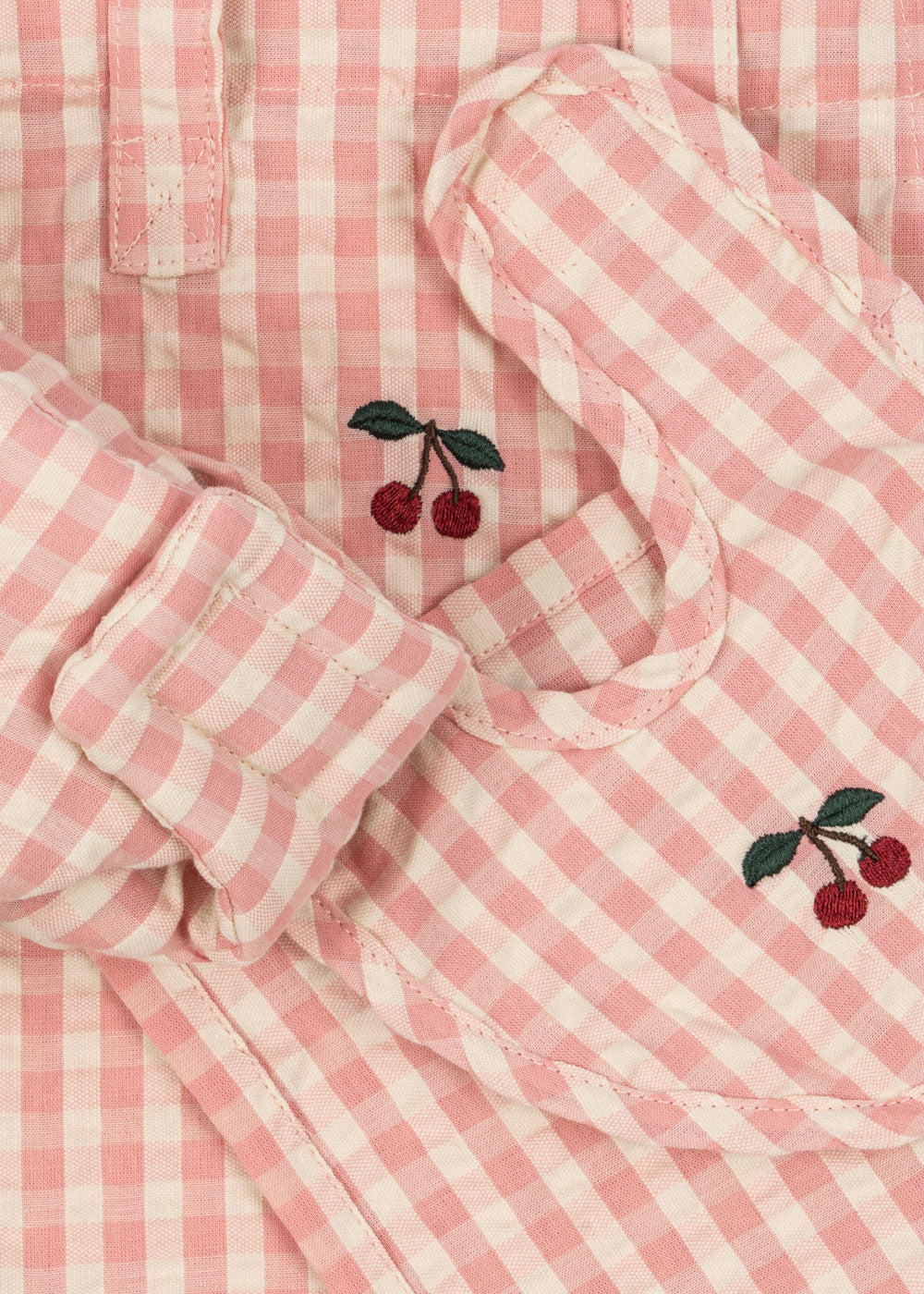 Doll Nursery Set - Powder Pink Check - Image 6