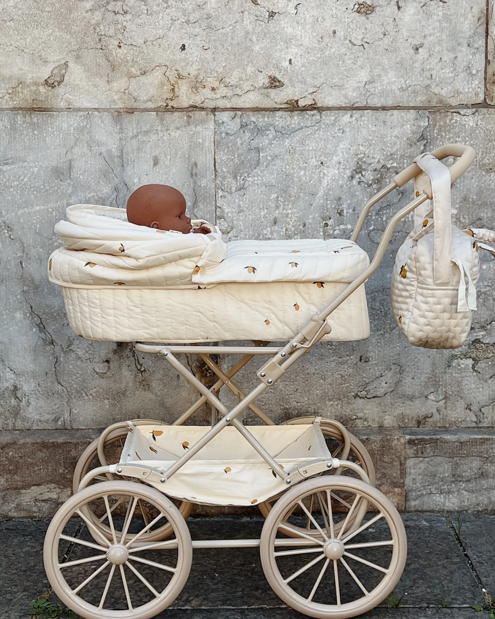 Doll Pram - Lemon - Image 3