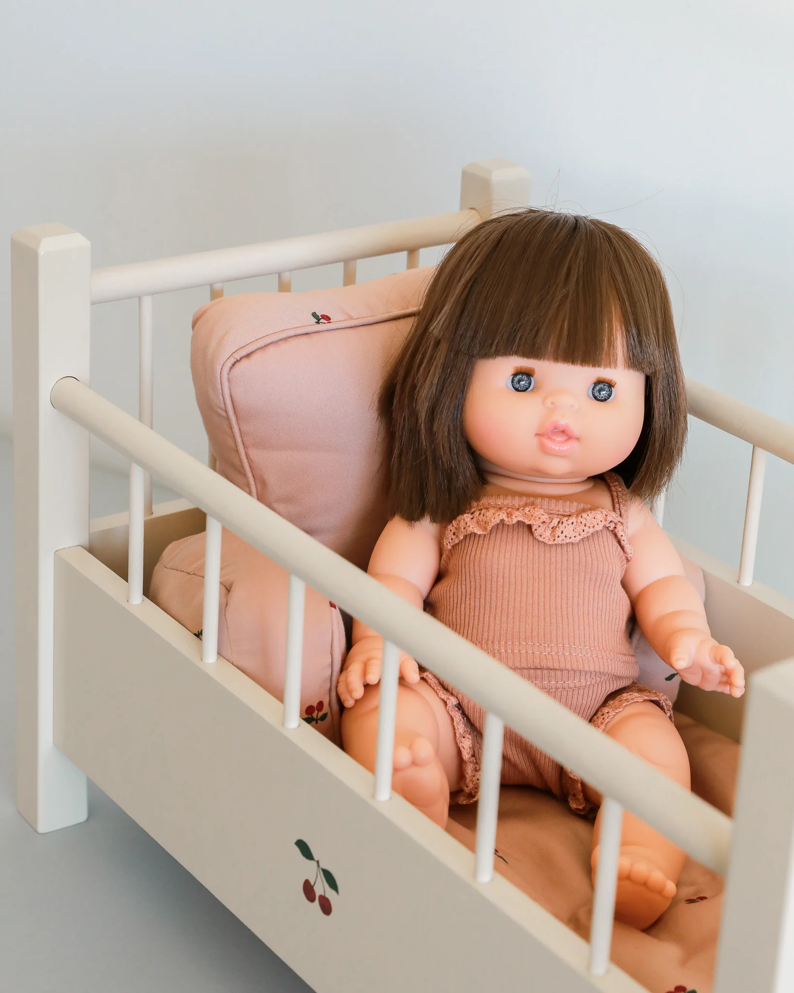 Doll Pram Pillow - Cherry Blush - Image 4