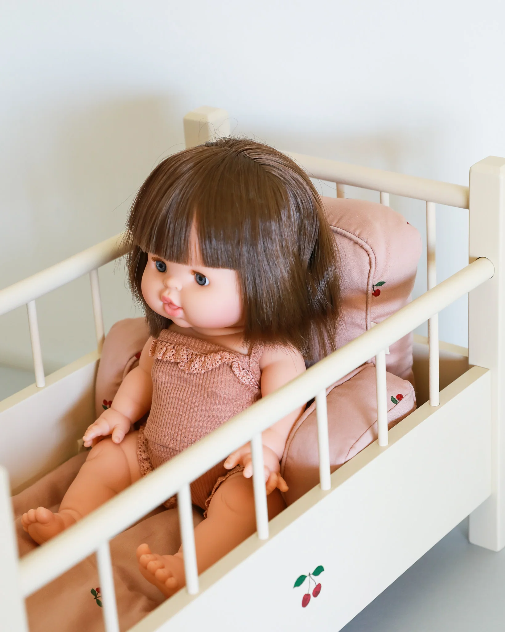 Doll Pram Pillow - Cherry Blush - Image 6
