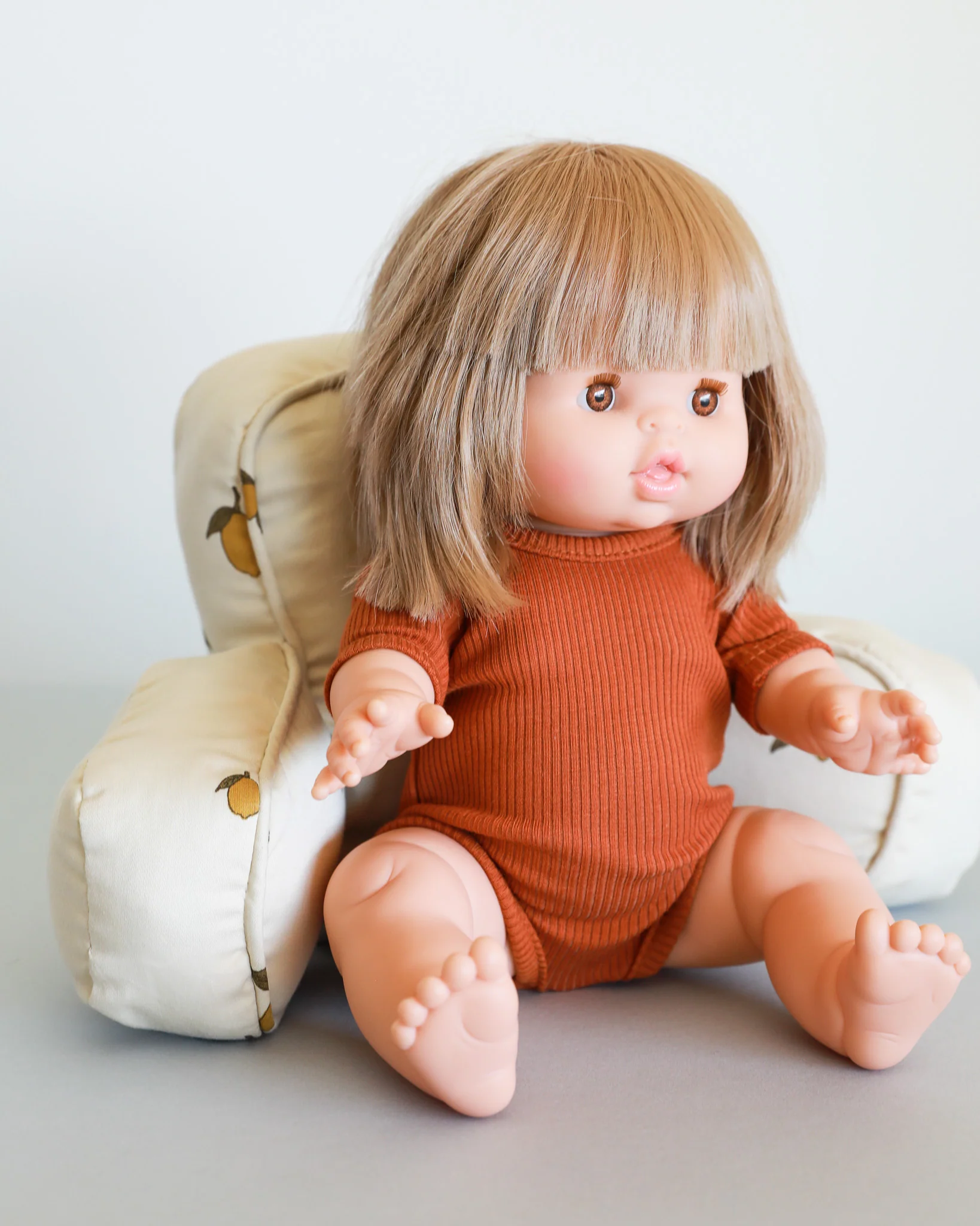 Doll Pram Pillow - Lemon - Image 3