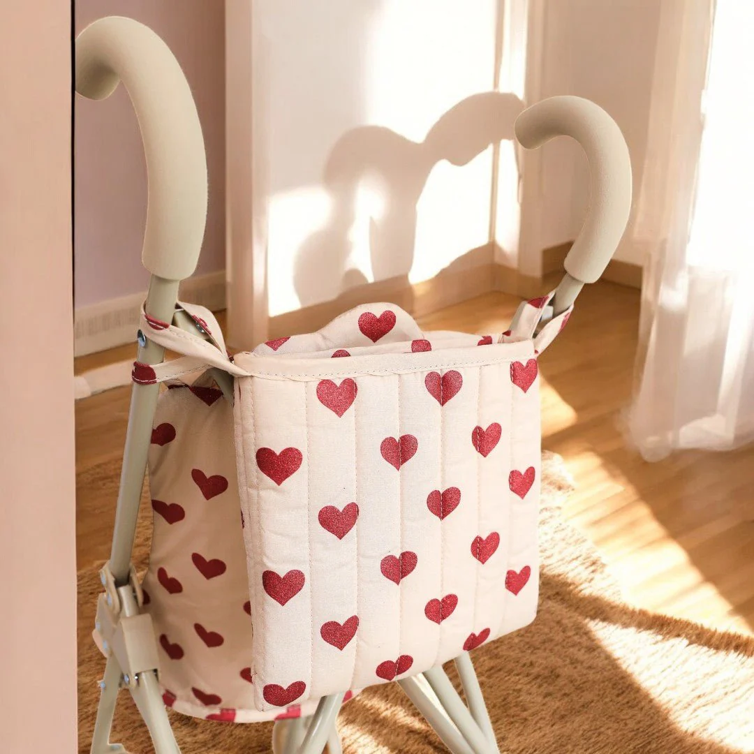 Konges Sloejd | Baby Doll Stroller - Amour Rouge - Image 4