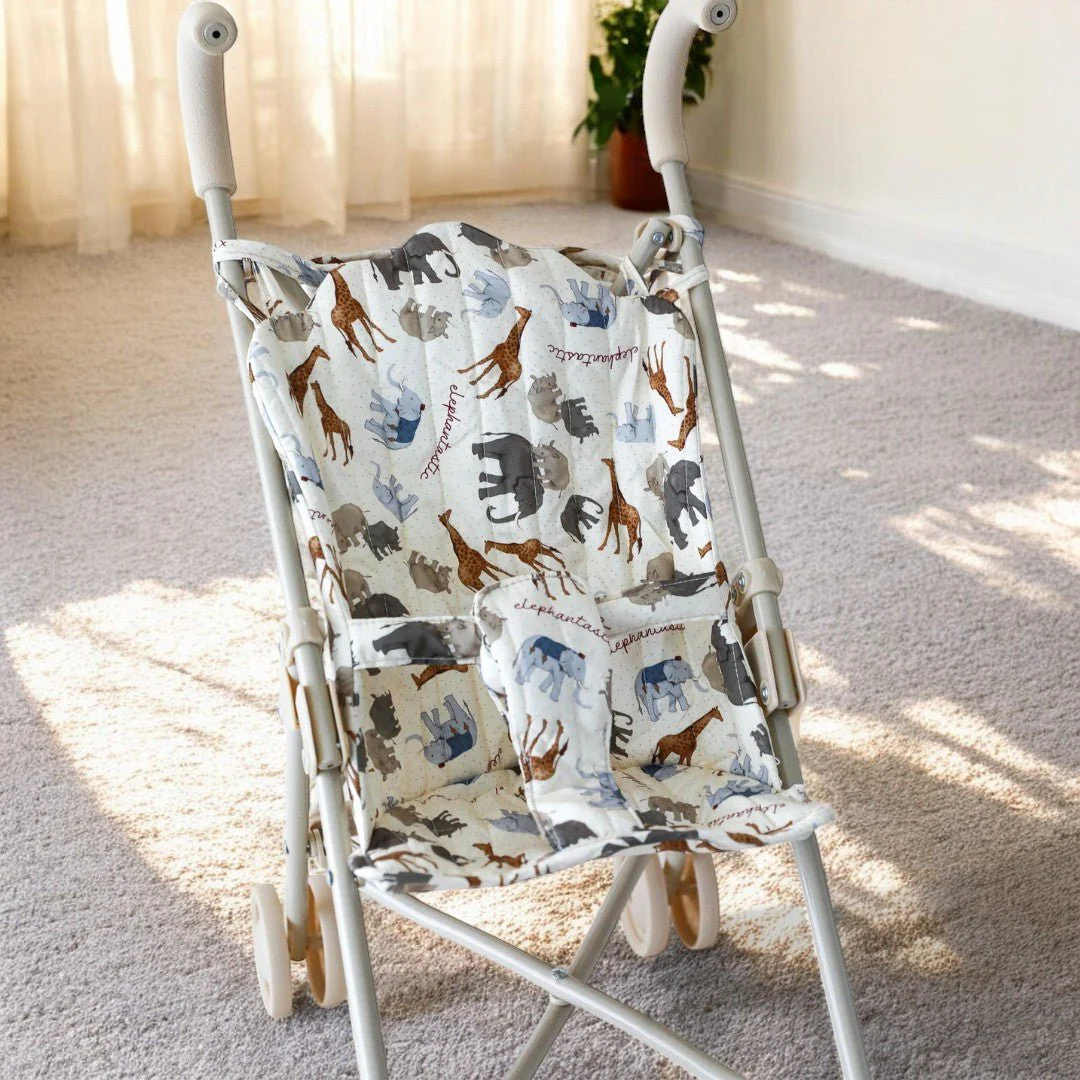 Konges Sloejd | Baby Doll Stroller - Elephantastic - Image 3