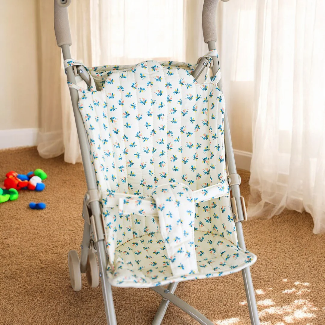 Konges Sloejd | Doll Stroller - Fleur Colore - Image 2