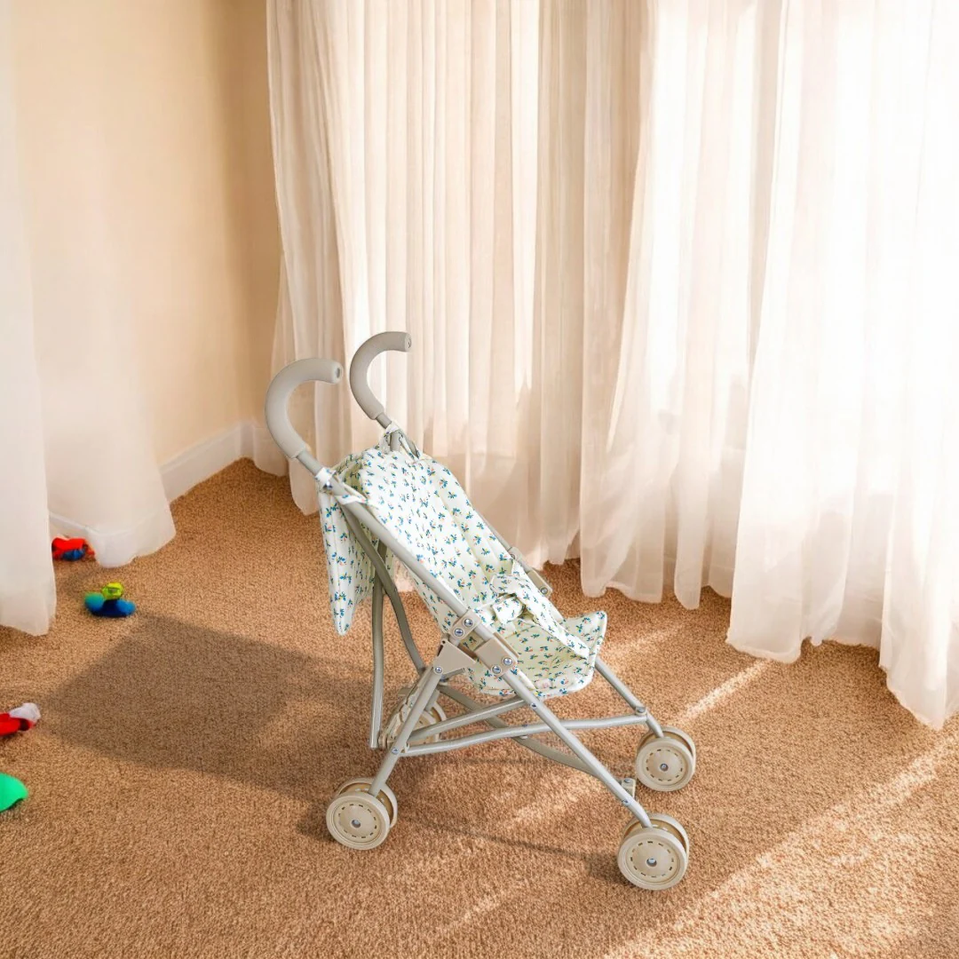 Konges Sloejd | Doll Stroller - Fleur Colore - Image 4