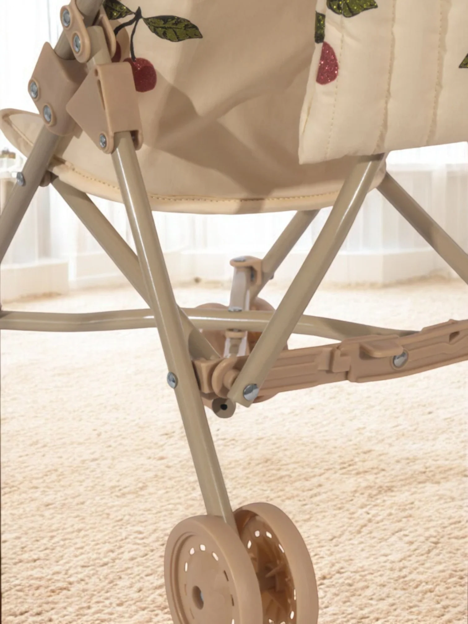 Konges Sloejd | Baby Doll Stroller - Ma Grande Cerise Pink - Image 5