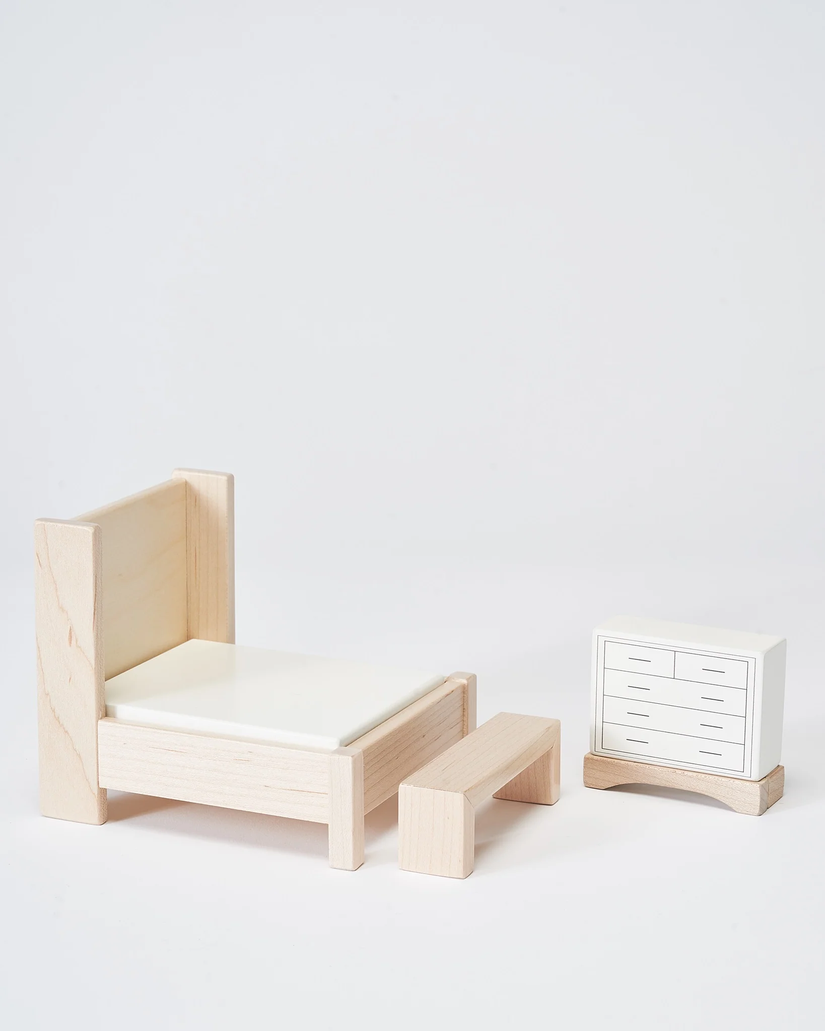 Dollhouse Furniture Set - Bedroom - Image 2