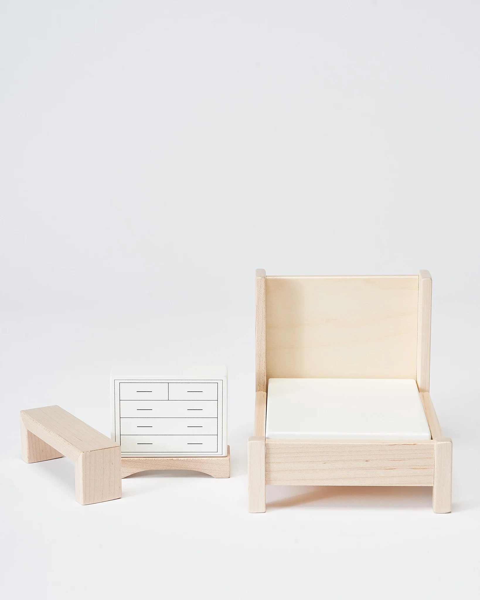 Dollhouse Furniture Set - Bedroom - Image 3