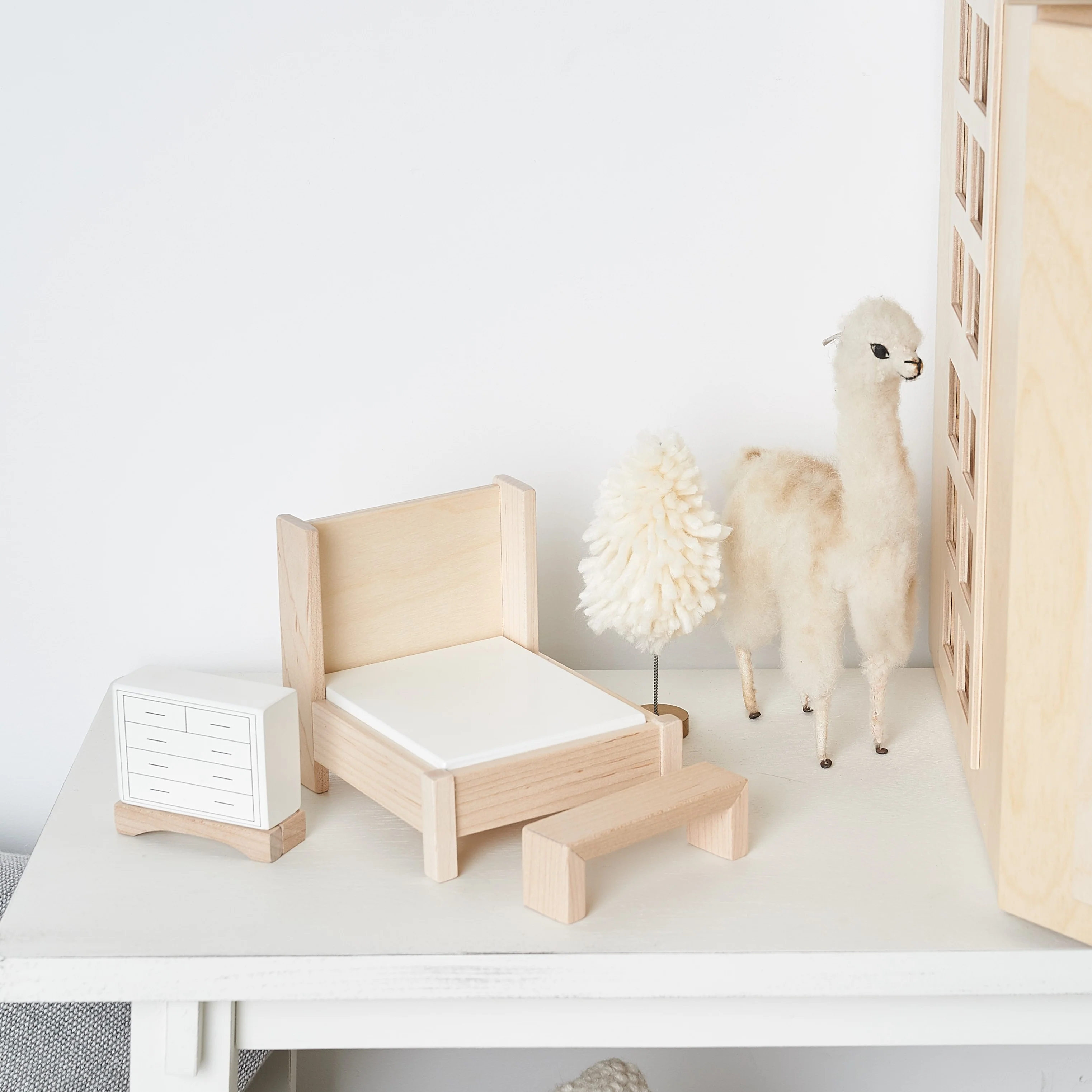 Dollhouse Furniture Set - Bedroom - Image 5