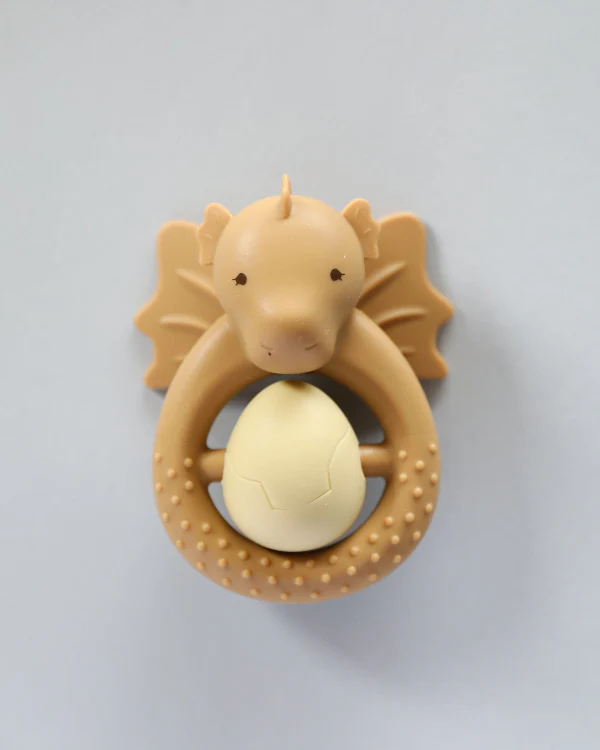 Dragon Egg Teether - Almond - Image 4
