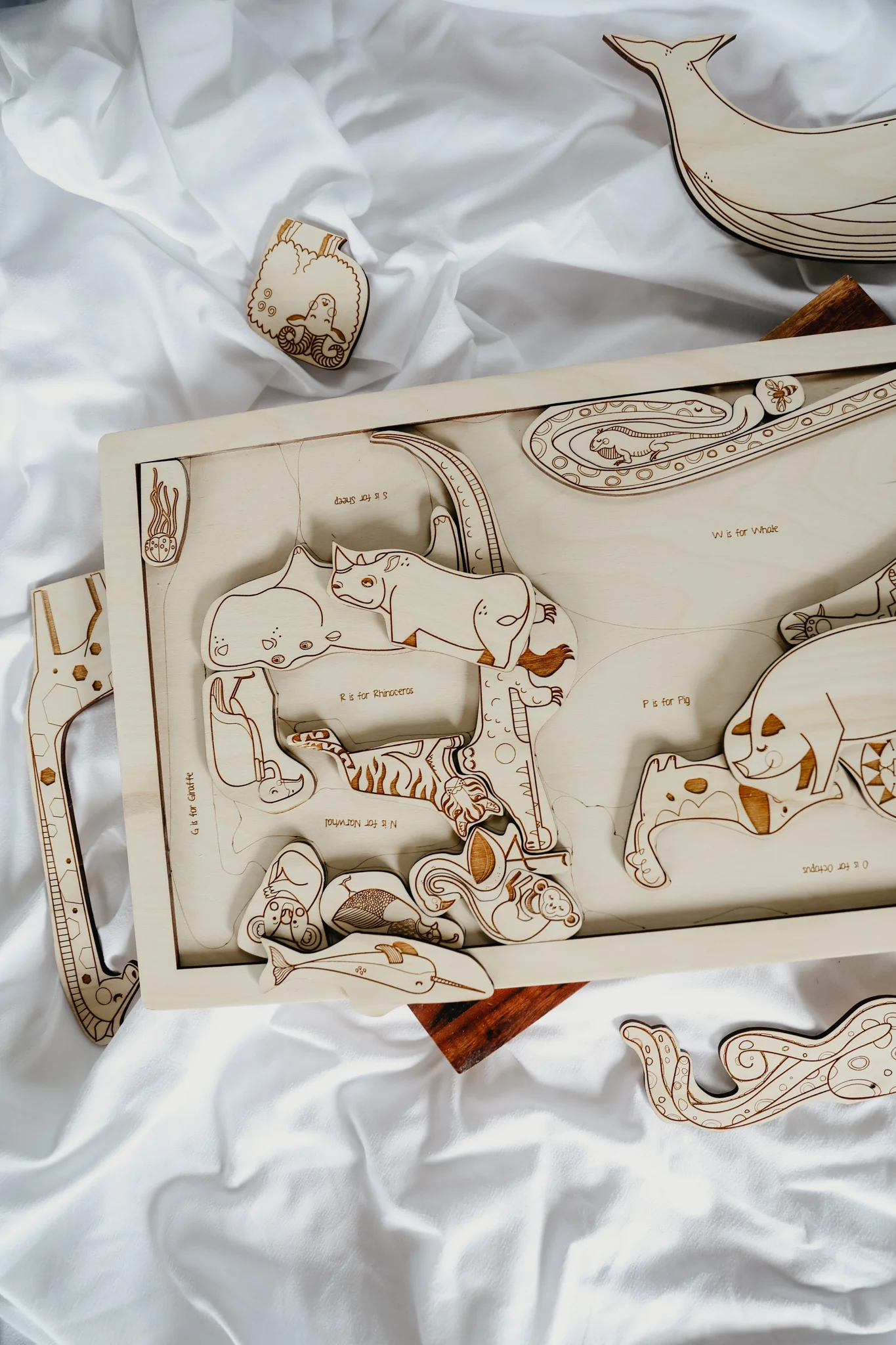 Easy as ABC Wooden Puzzle - Image 3
