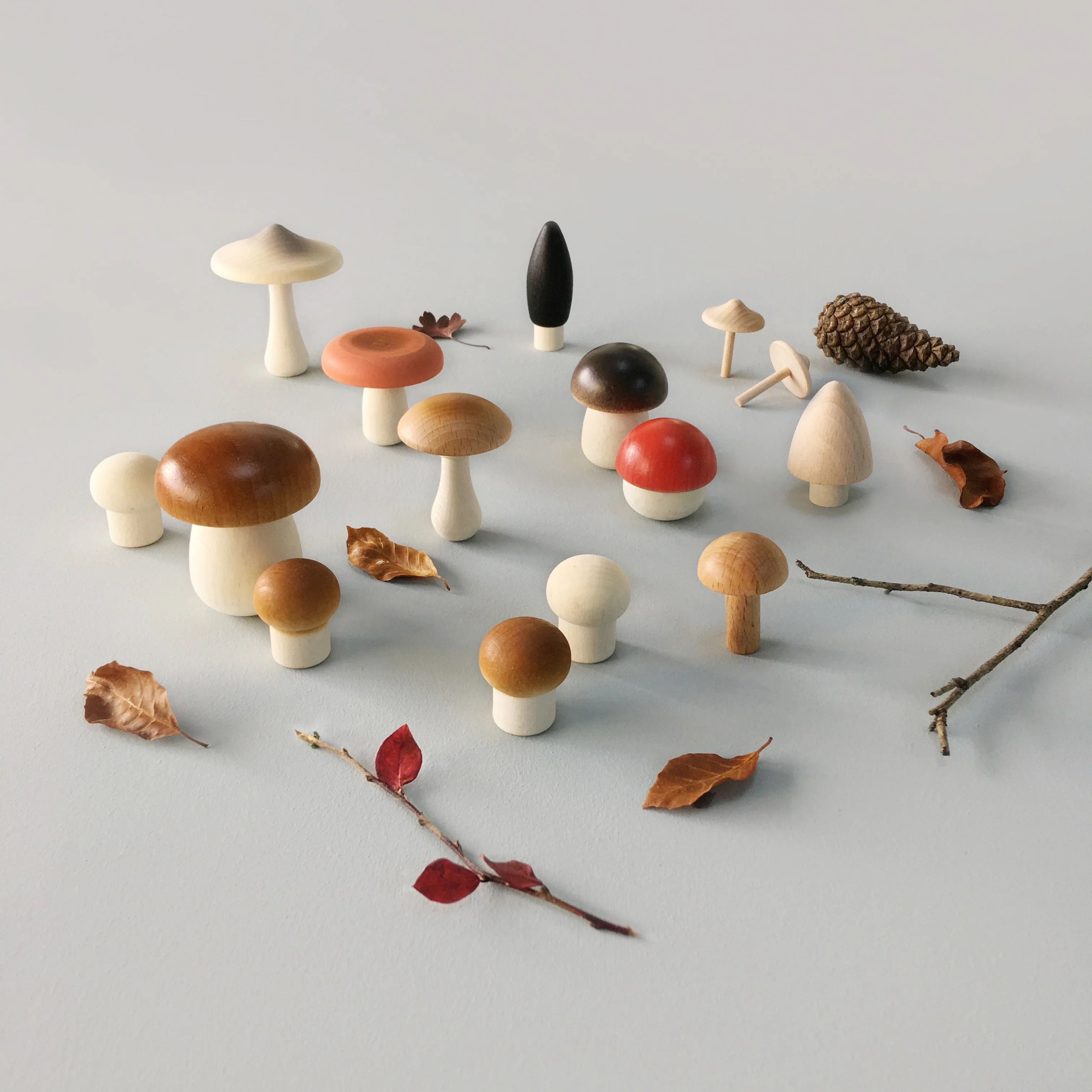 Moon Picnic | Forest Mushrooms Basket - Image 2