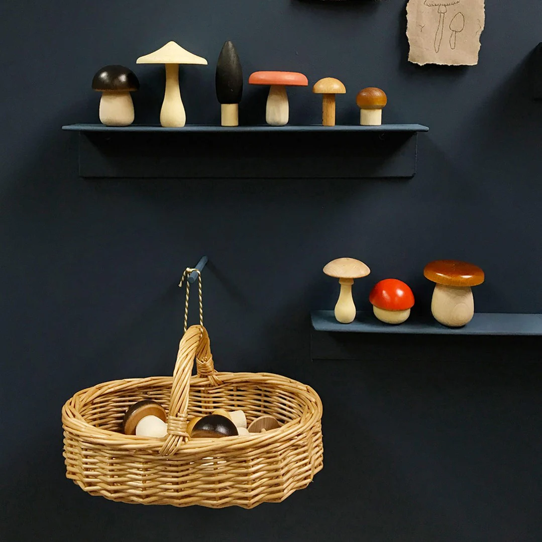 Moon Picnic | Forest Mushrooms Basket - Image 4